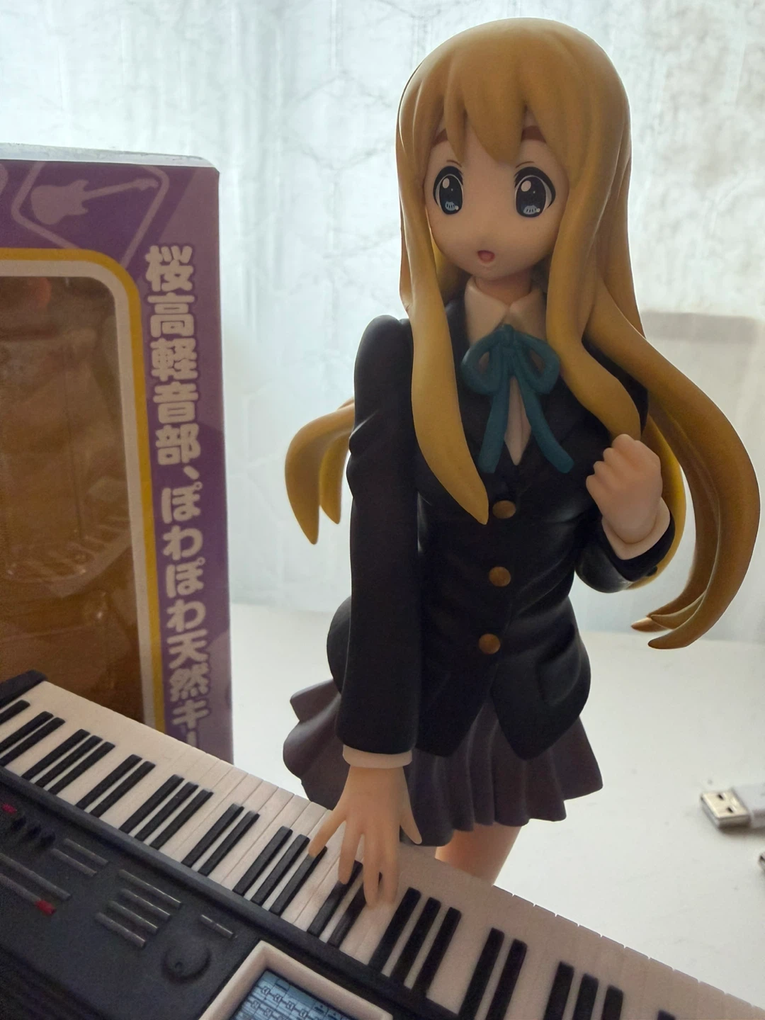 K-ON! Tsumugi Kotobuki Anime Prize Figure and Nendoroid - photo 5