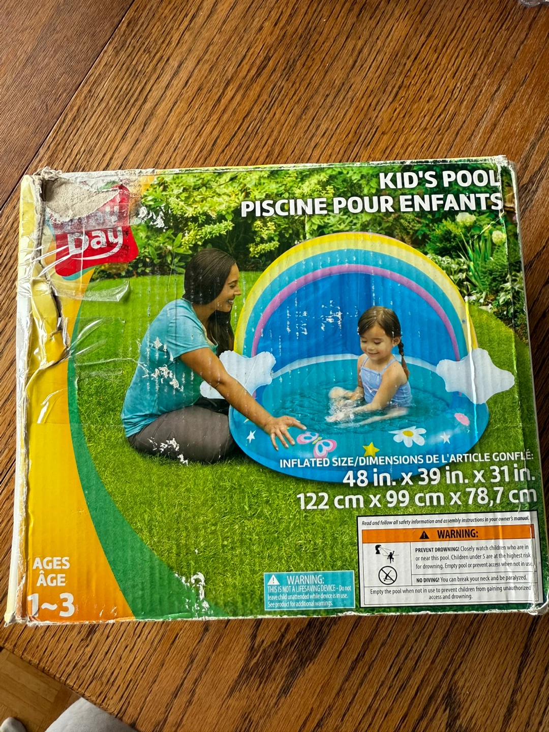 Kid's Pool with Canopy