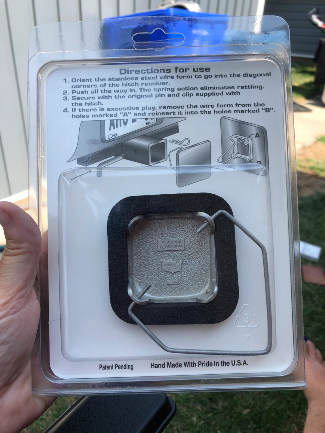 Hitch Cover $5 firm brand new - photo 2
