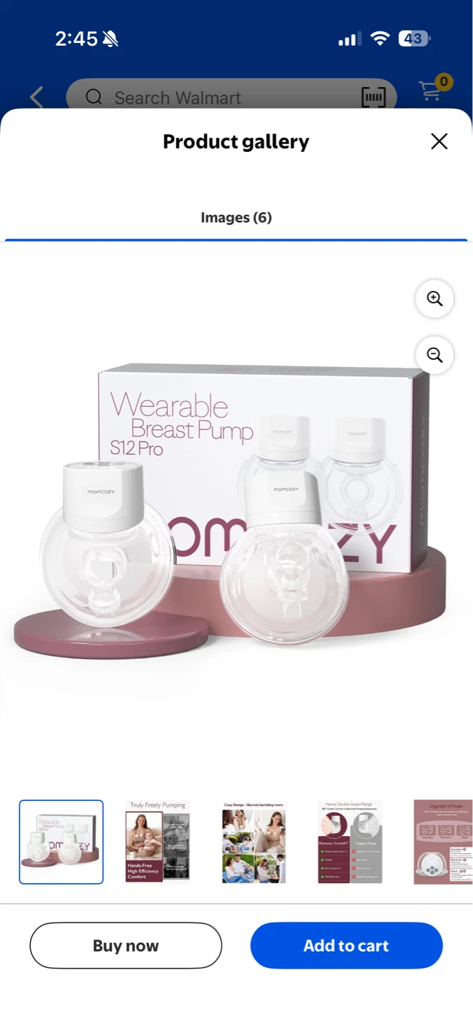 Momcozy Wearable Breast Pump S12 Pro for sale