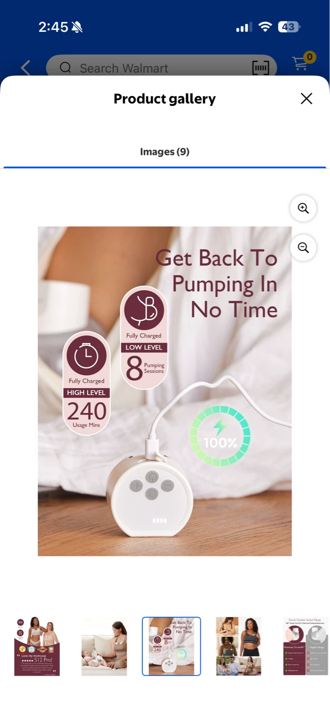 Momcozy Wearable Breast Pump S12 Pro for sale - photo 2