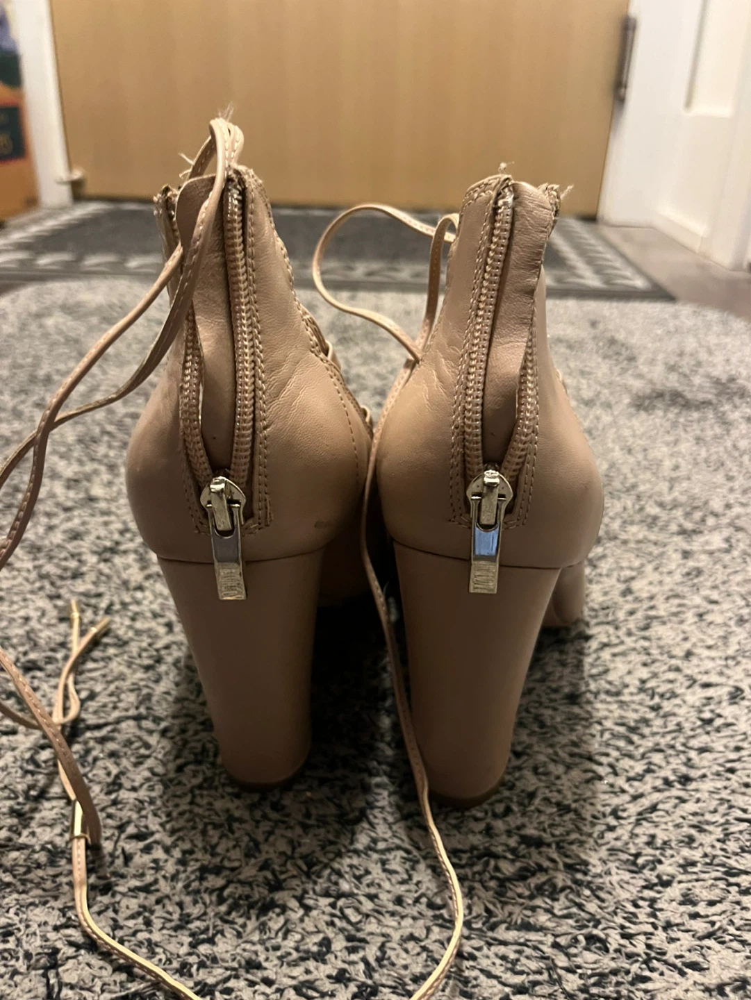 Lace-Up Heels Size 7.5 - photo 3