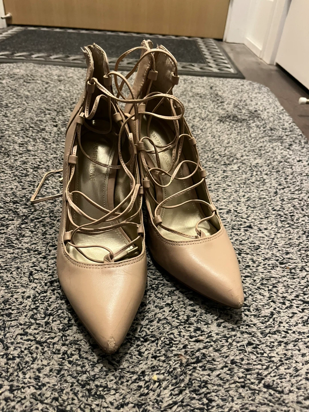 Lace-Up Heels Size 7.5