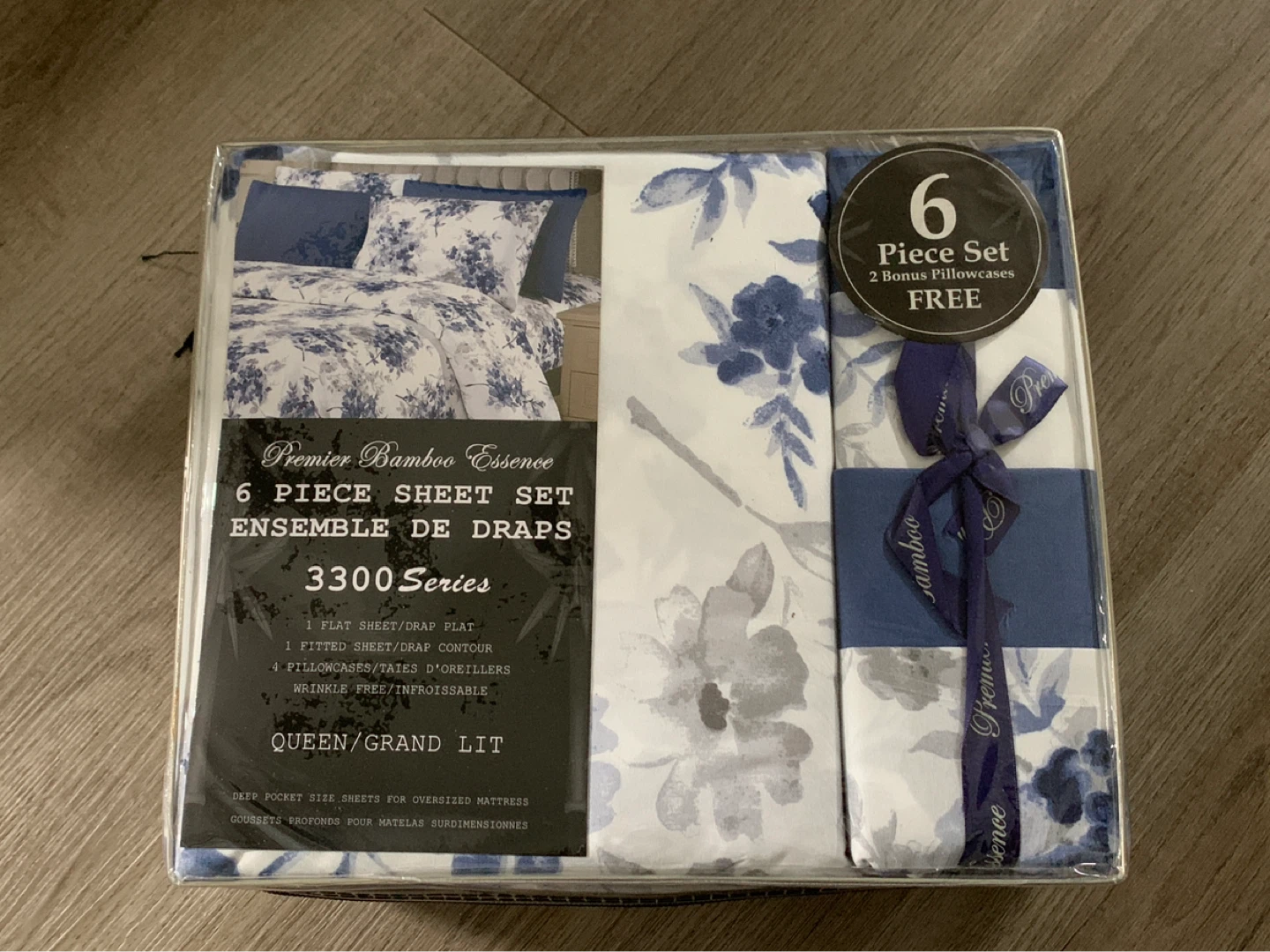6 Piece Sheet Set - Queen/Grand Lit