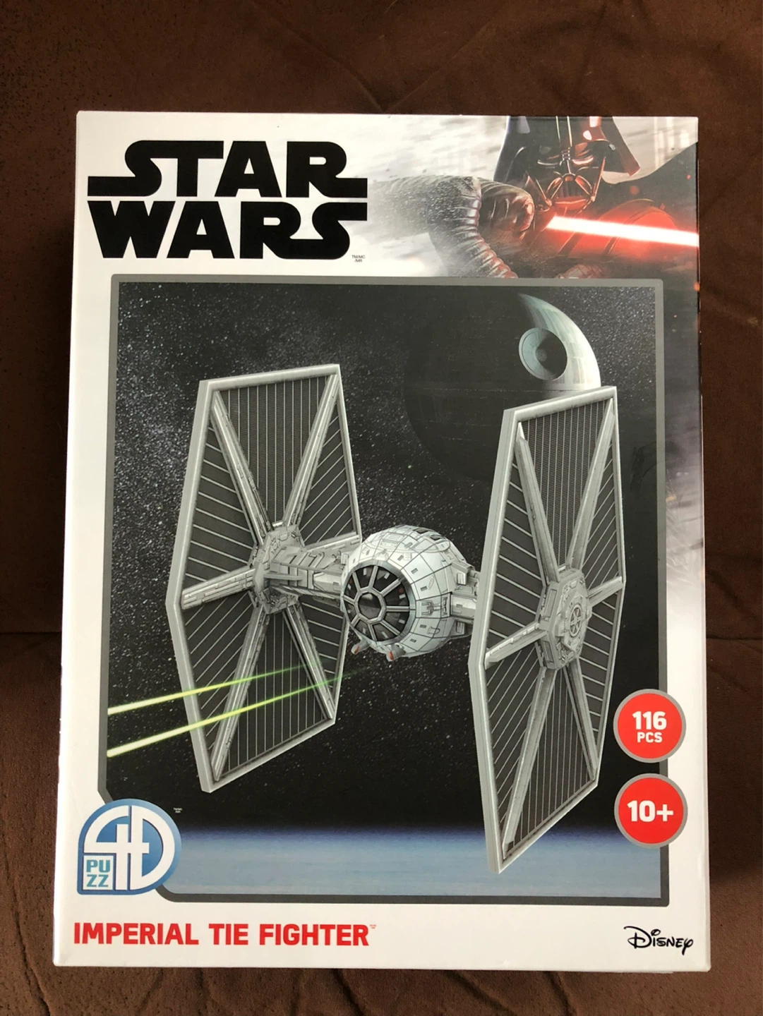 Star Wars The Mandalorian Imperial Tie Fighter Paper Model Kit