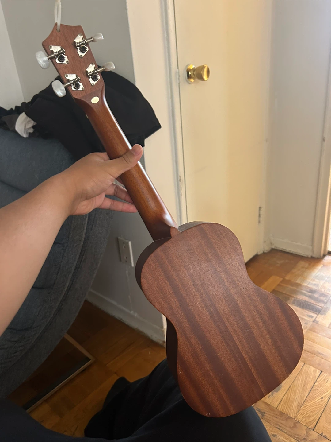 Brown Wooden Ukulele