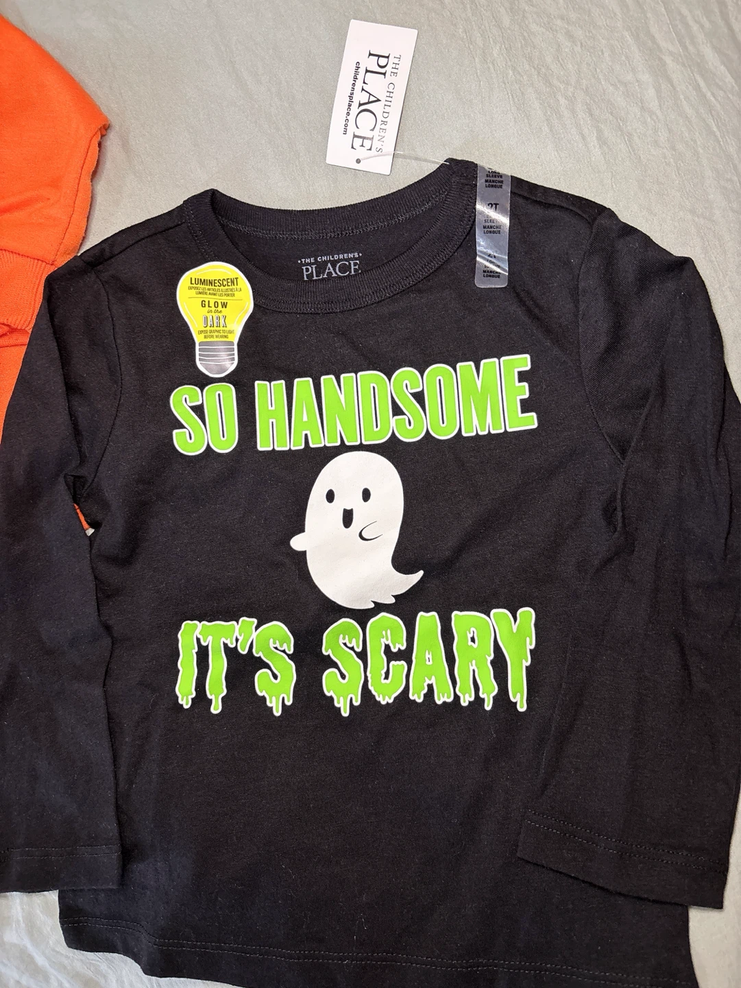 Halloween Pumpkin & Ghost Sweatshirt Set - photo 3