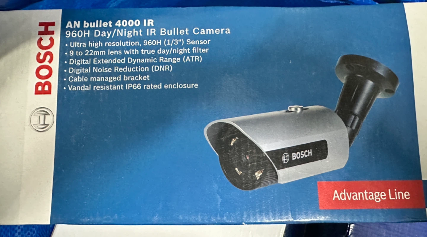Bosch VT1-4075-V921 AN Bullet 4000 IR Camera