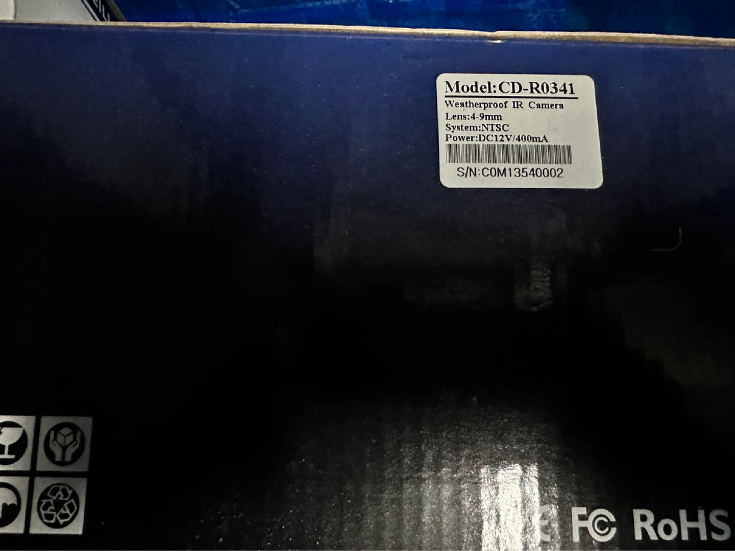 Weatherproof IR Camera CD-R0341 - photo 2