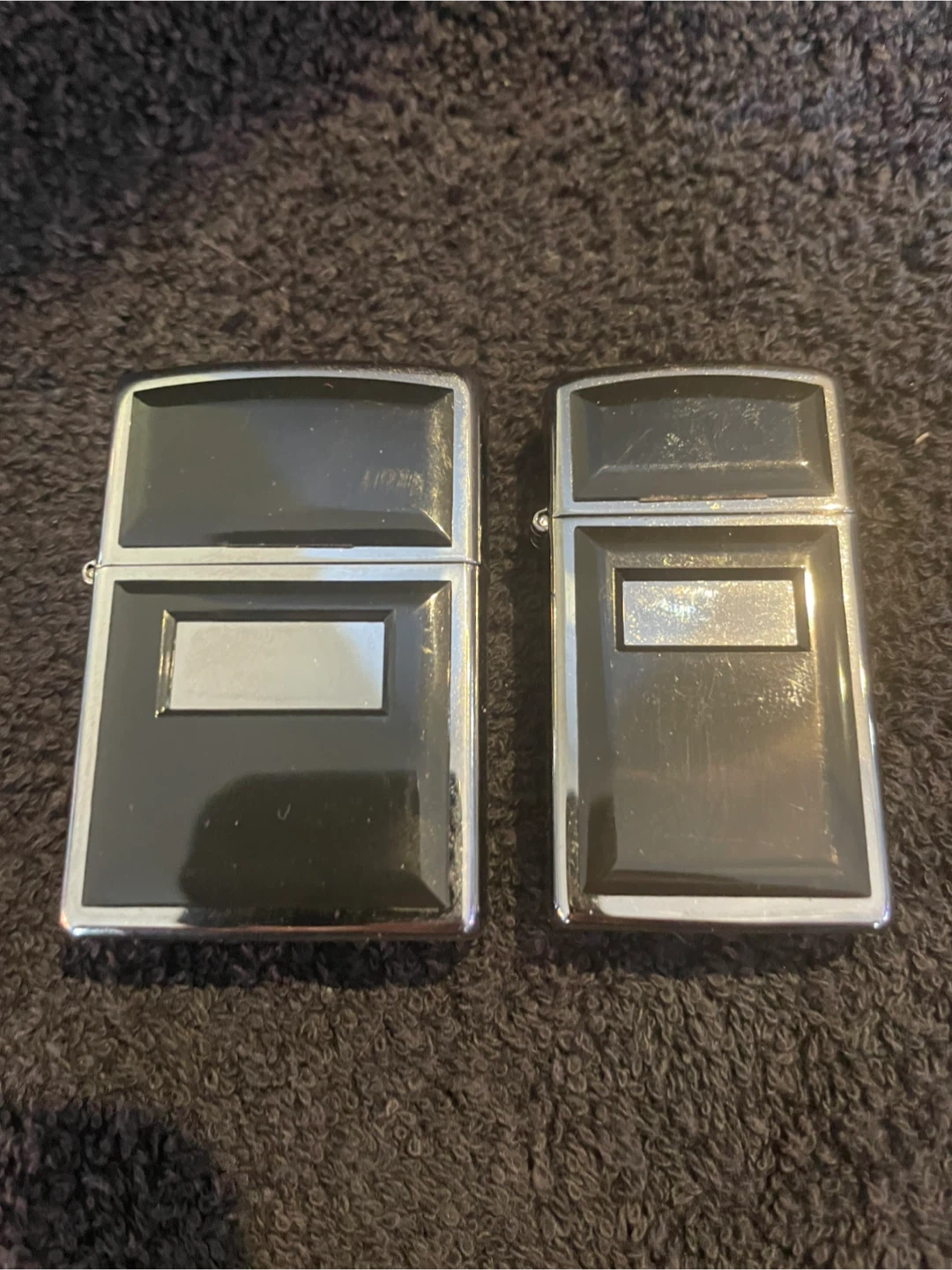 His & Hers Zippo Lighters