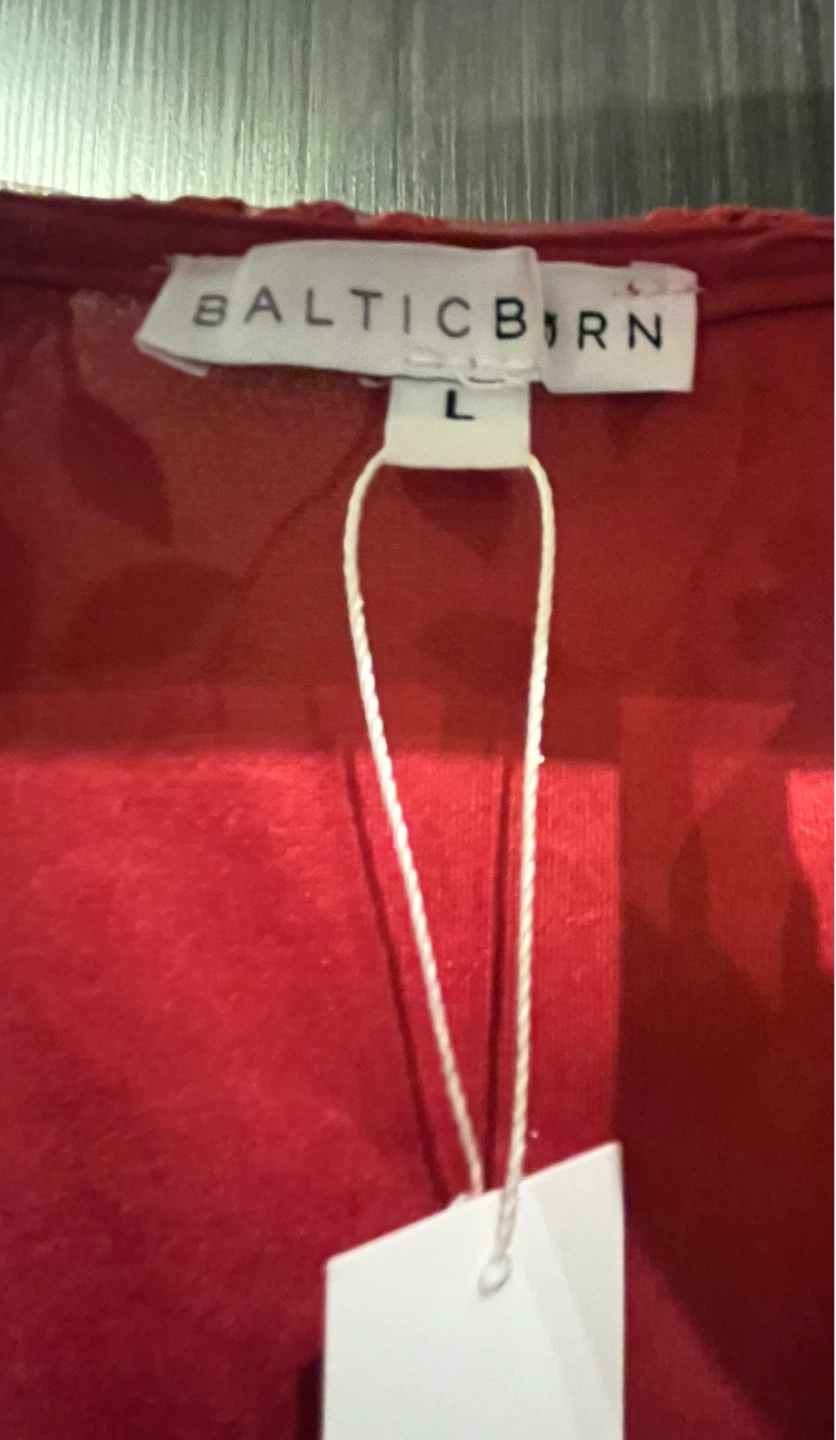 BALTIC BORN Red Maxi Dress - Size L - photo 4