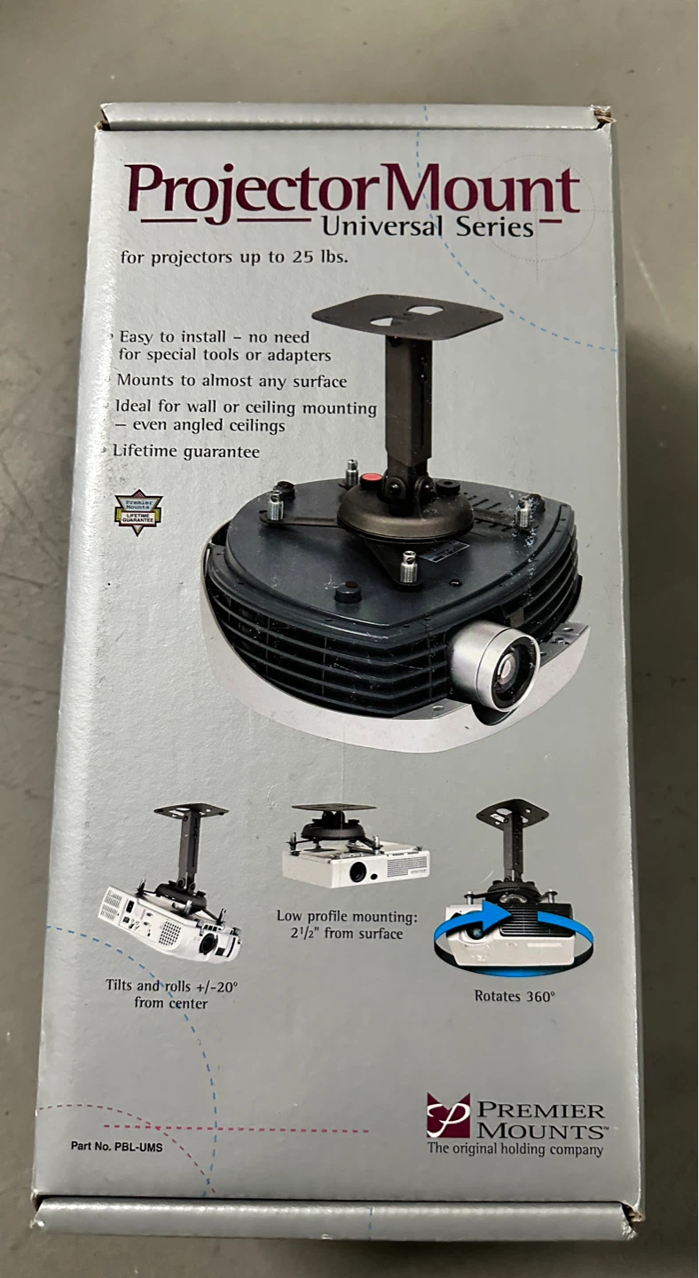 Premier Mounts Universal Series Projector Mount - photo 3