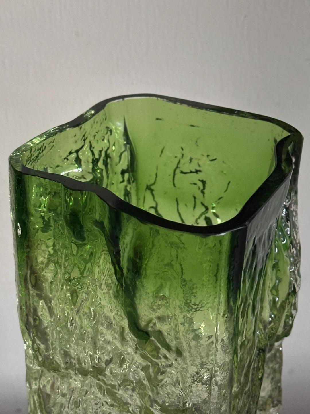 Glass Vase by Kai Blomqvist for Kumela, Finland. 1970s - photo 4