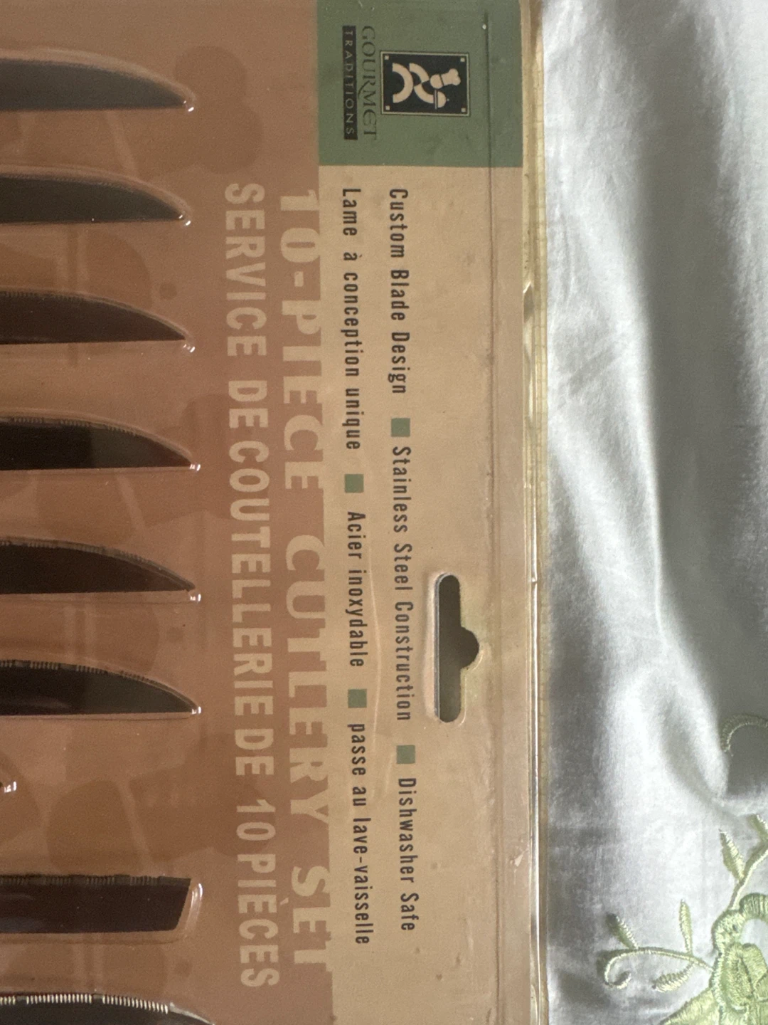 Gourmet Traditions 10-Piece Cutlery Set - photo 2