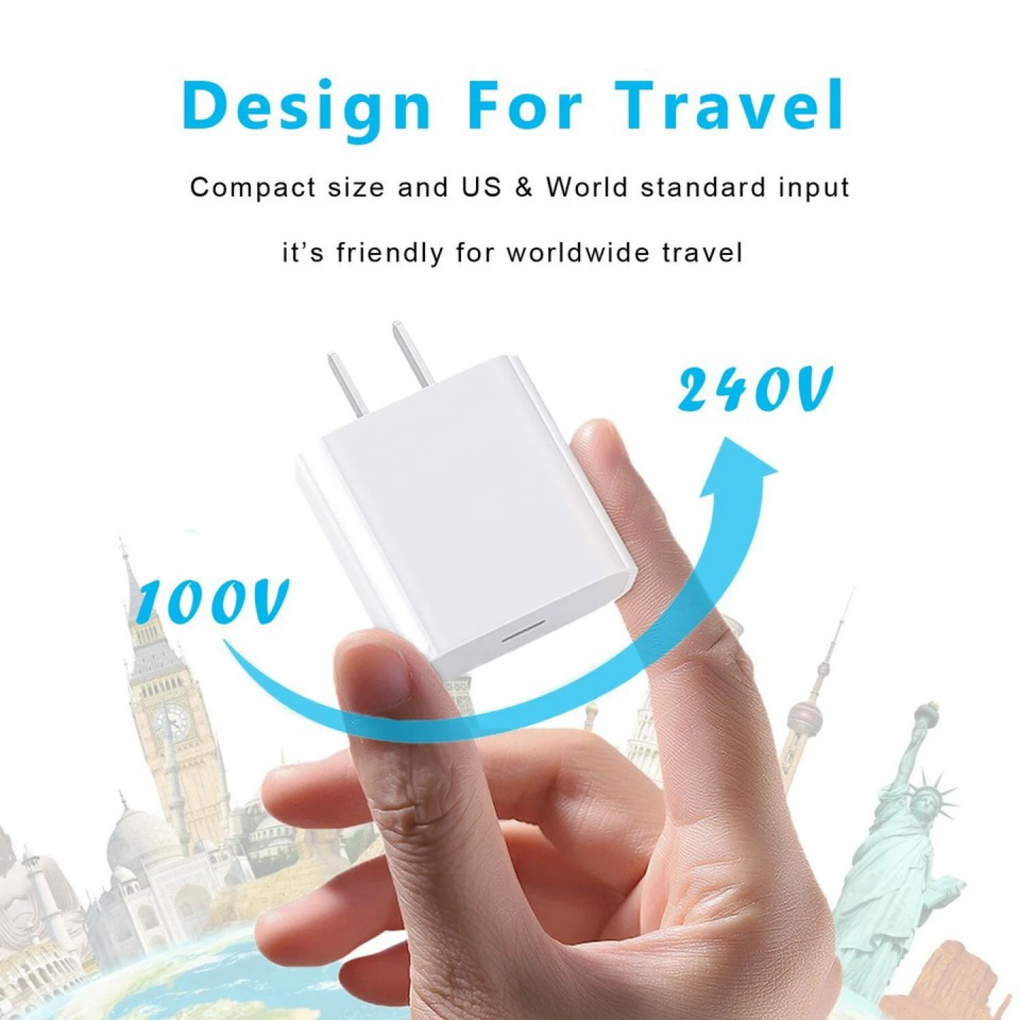 20W USB C PD Fast Charger for iPhone - photo 4