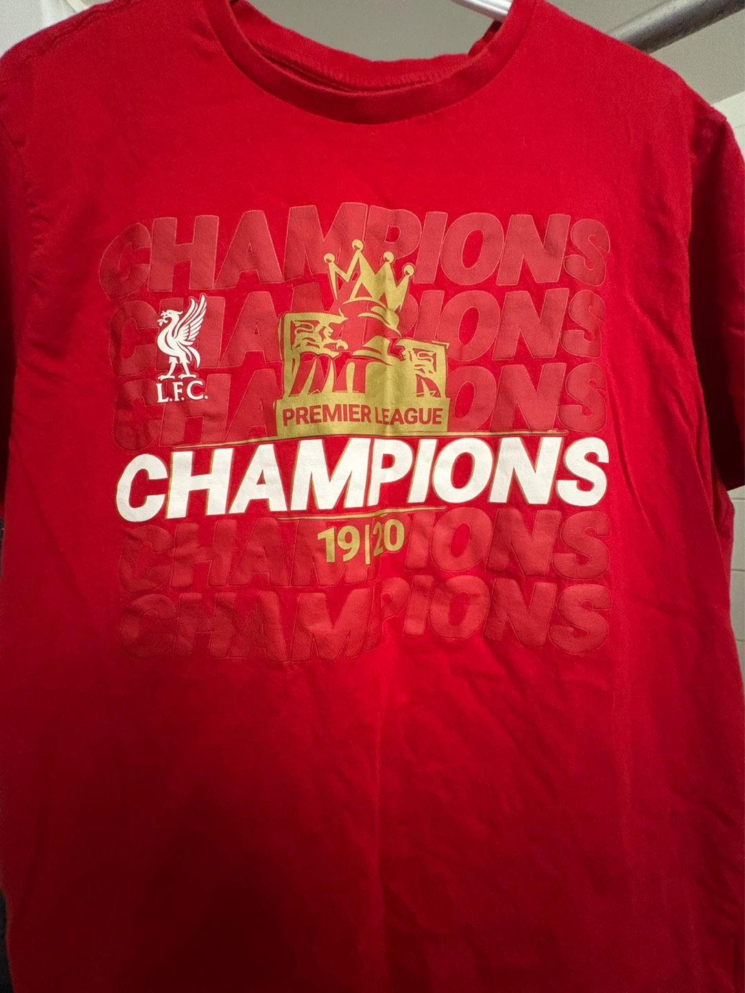 Liverpool FC Premier League Champions 19/20 T-Shirt