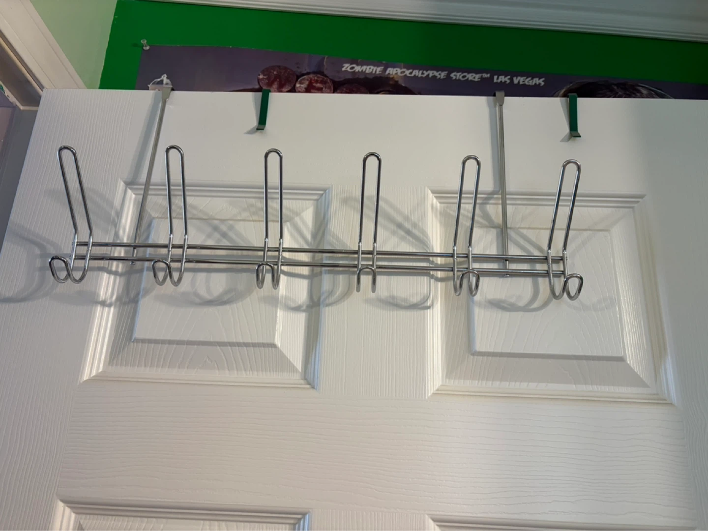 Over the Door Metal Rack