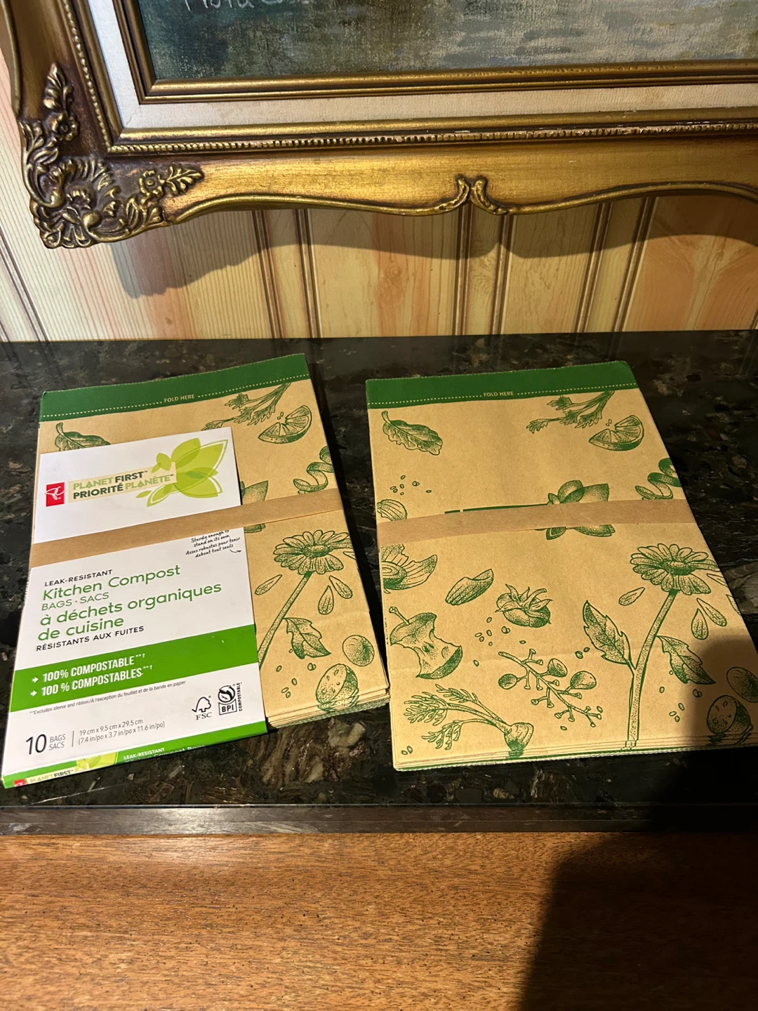 Planet First Leak-Resistant Kitchen Compost Bags