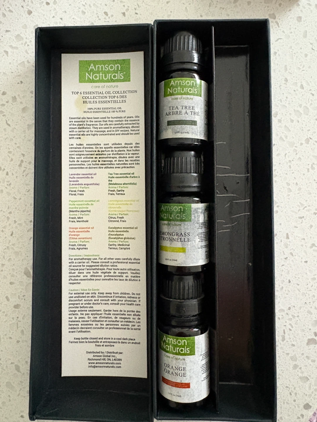 Amson Naturals 3 Essential Oil Collection - photo 2
