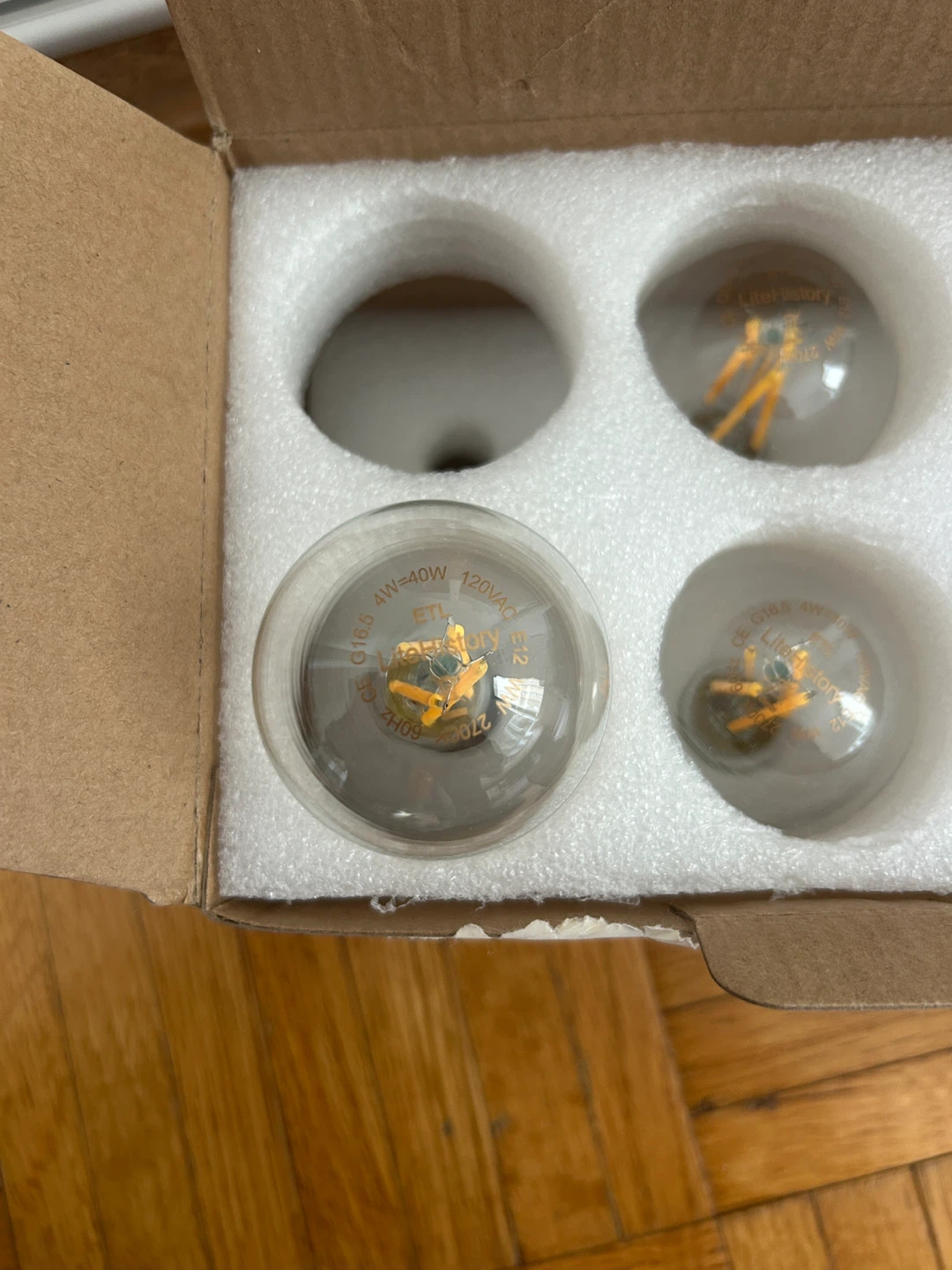 LiteHistory e12 LED lightbulbs - photo 3