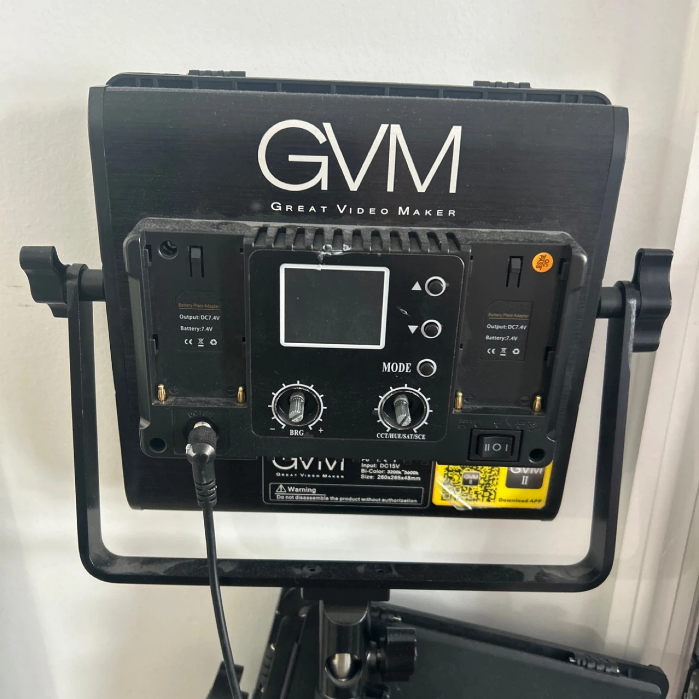 GVM Bi-Color LED Video Lights (2-Pack) with Stands