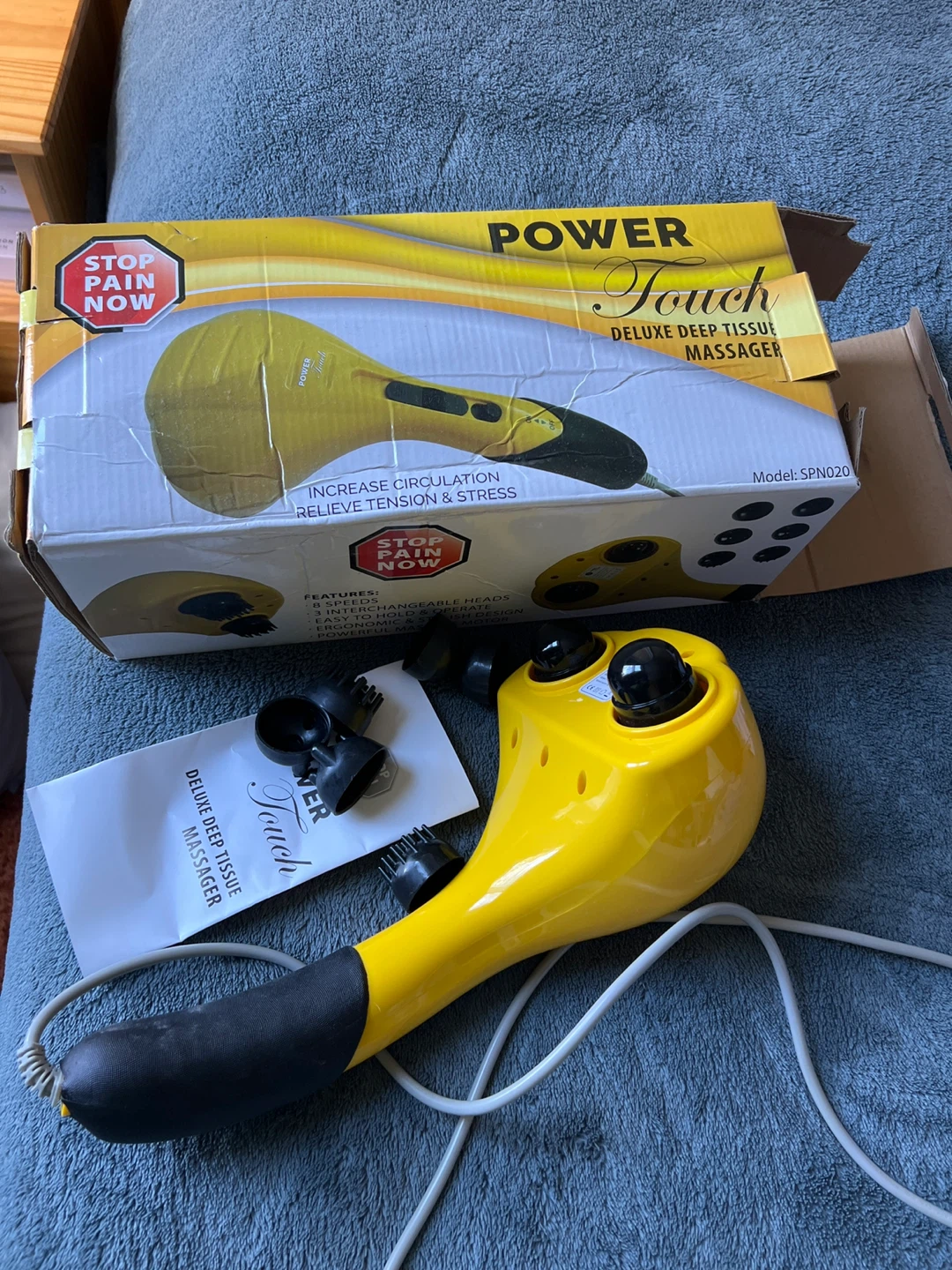 Power Touch Deluxe Deep Tissue Massager
