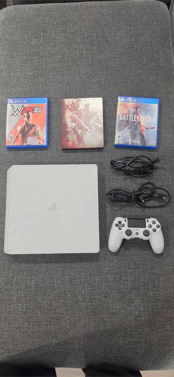 Sony PlayStation 4 Slim 1TB Console - White
