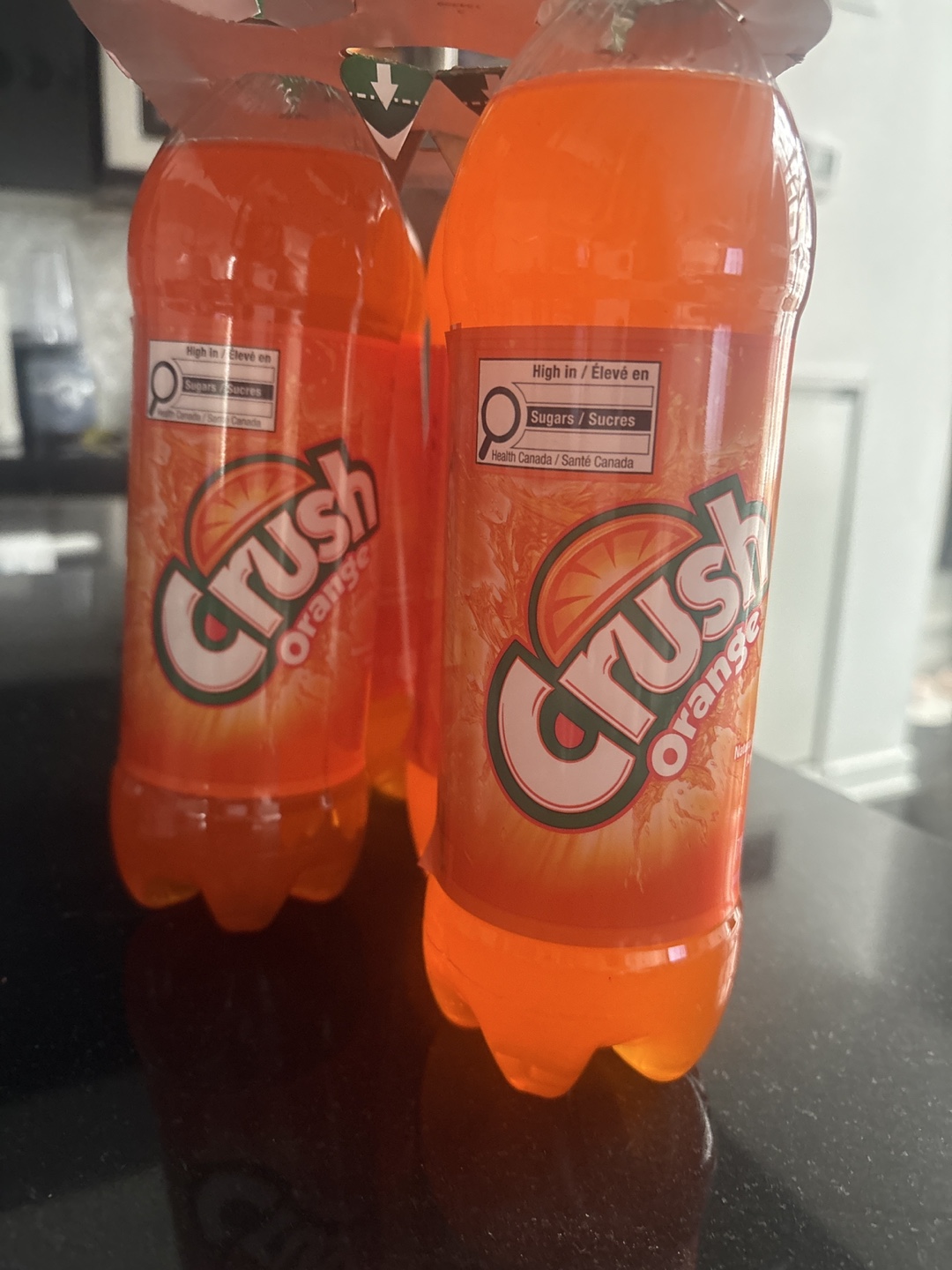 Crush Orange Soda 5 Bottles