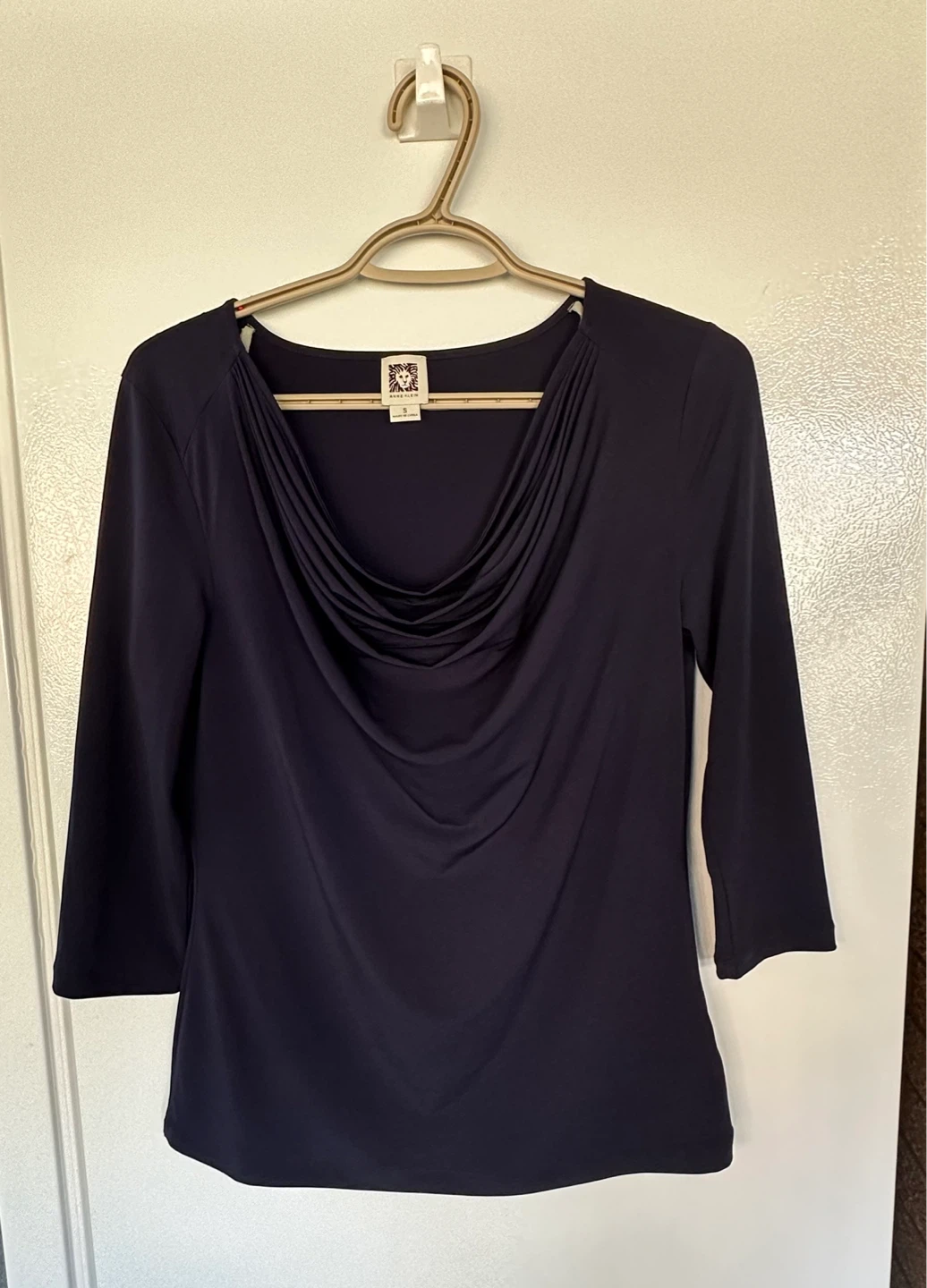 Cowl Neck Top Size S