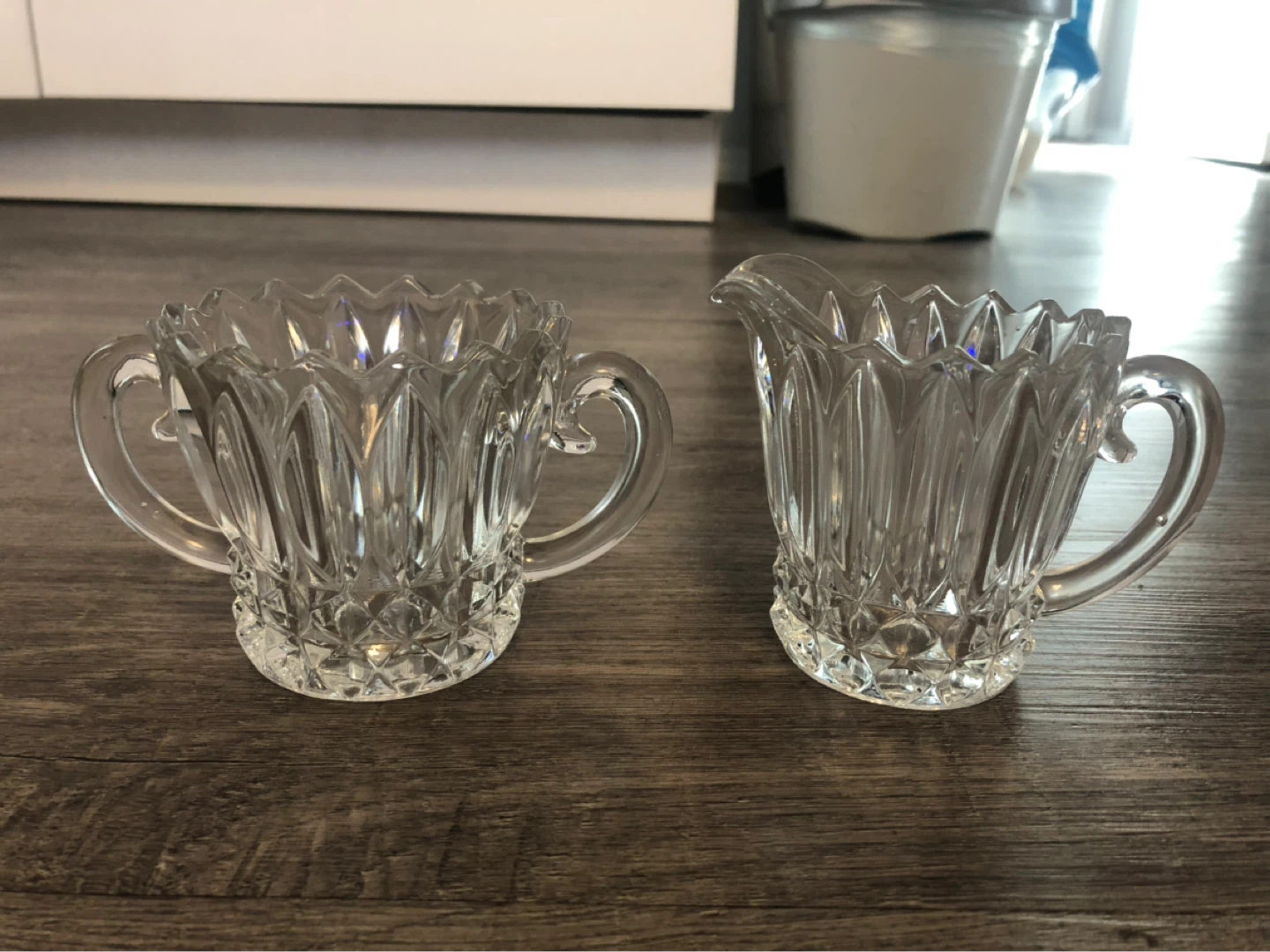 Vintage Cream and Sugar Set $20 firm