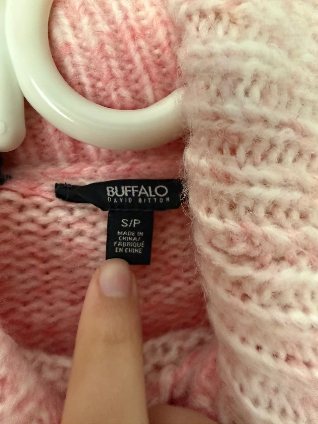 Women's Pink Tie-Dye Sweater - Size S - photo 3
