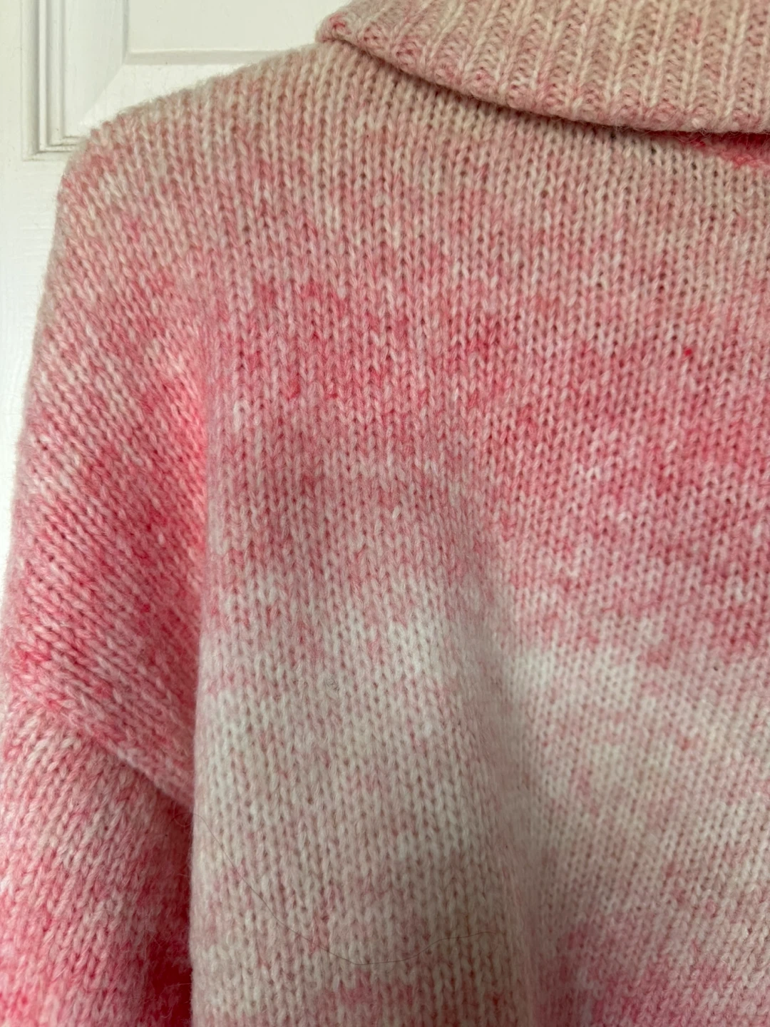 Women's Pink Tie-Dye Sweater - Size S - photo 2