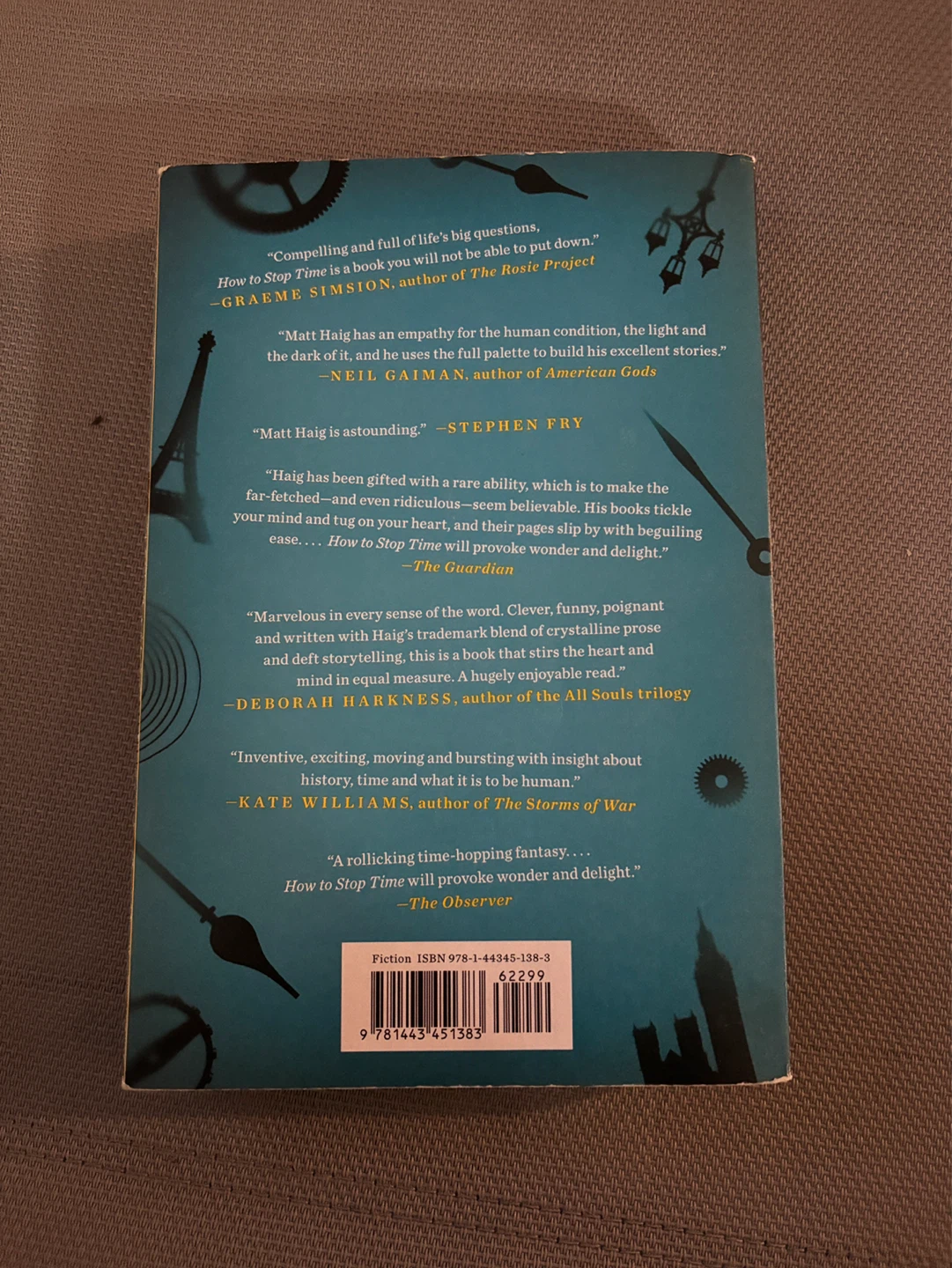How to Stop Time by Matt Haig Book - photo 2