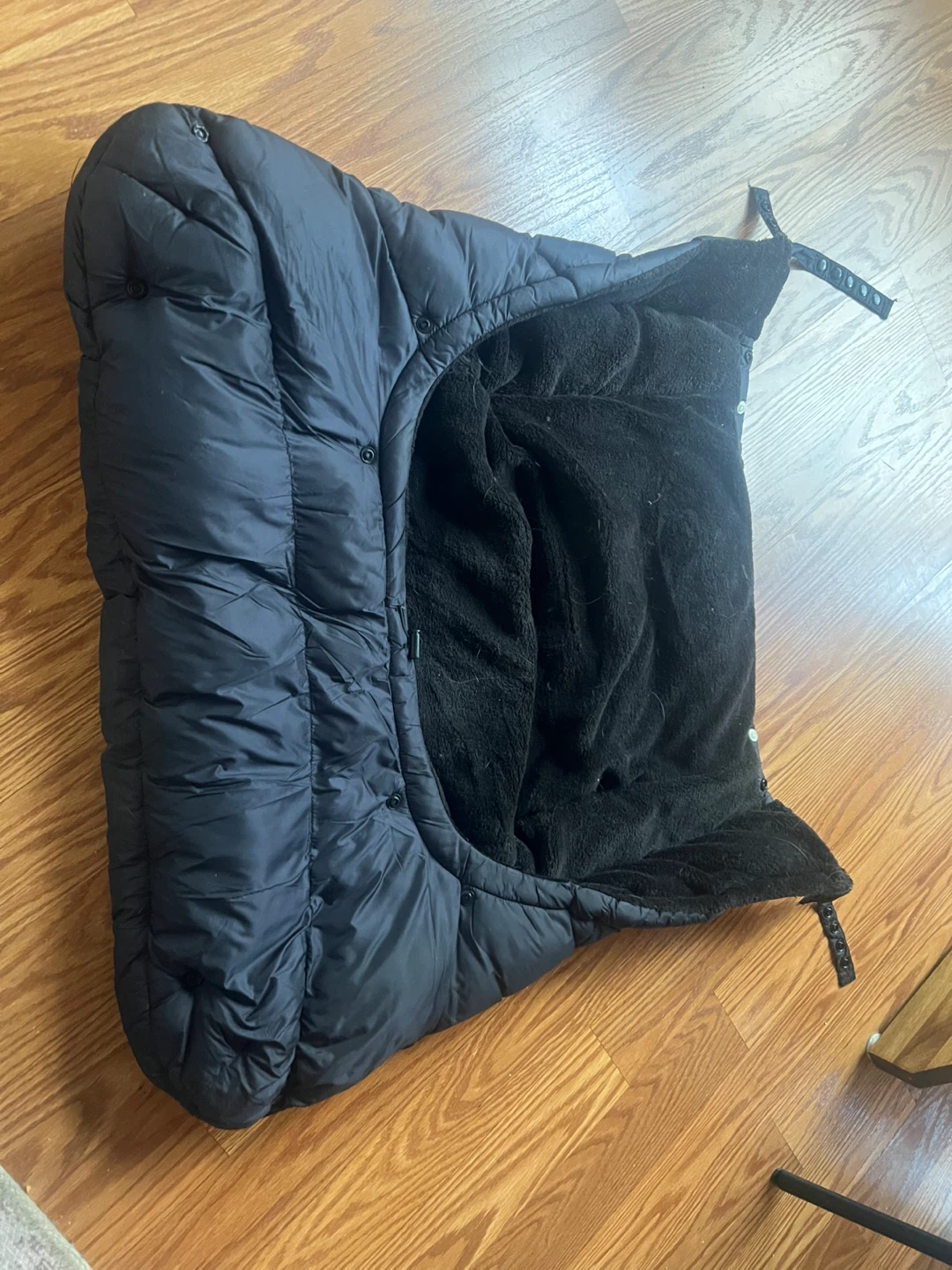 7 A.M. Enfant Black Puffer Stroller Bag - photo 4