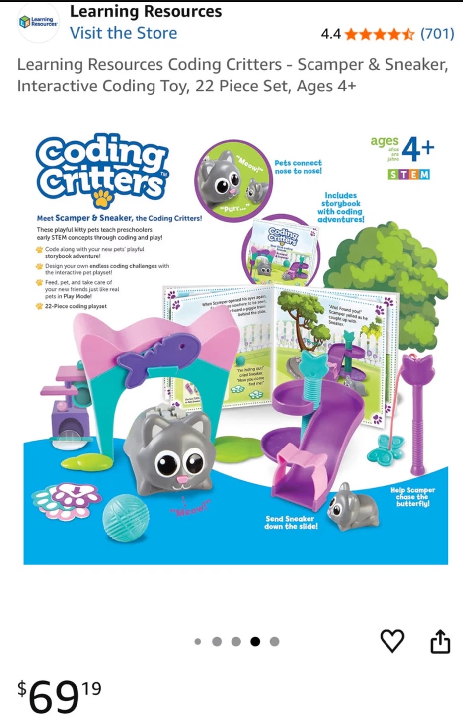 Learning Resources Coding Critters - Scamp & Sneaker - photo 2