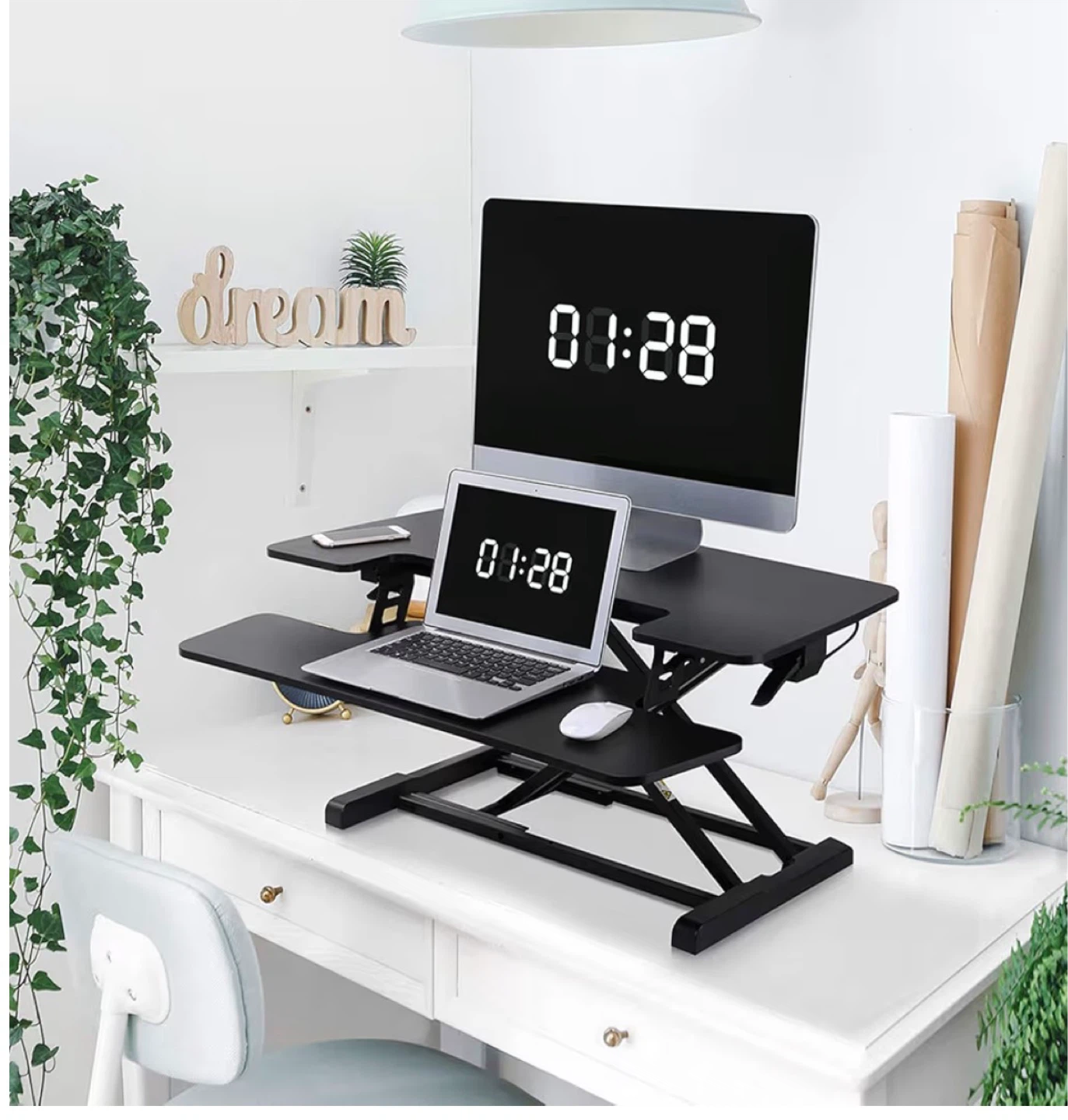 FlexiSpot Computer Riser M7-E-28B Standing Desk Converter - photo 3