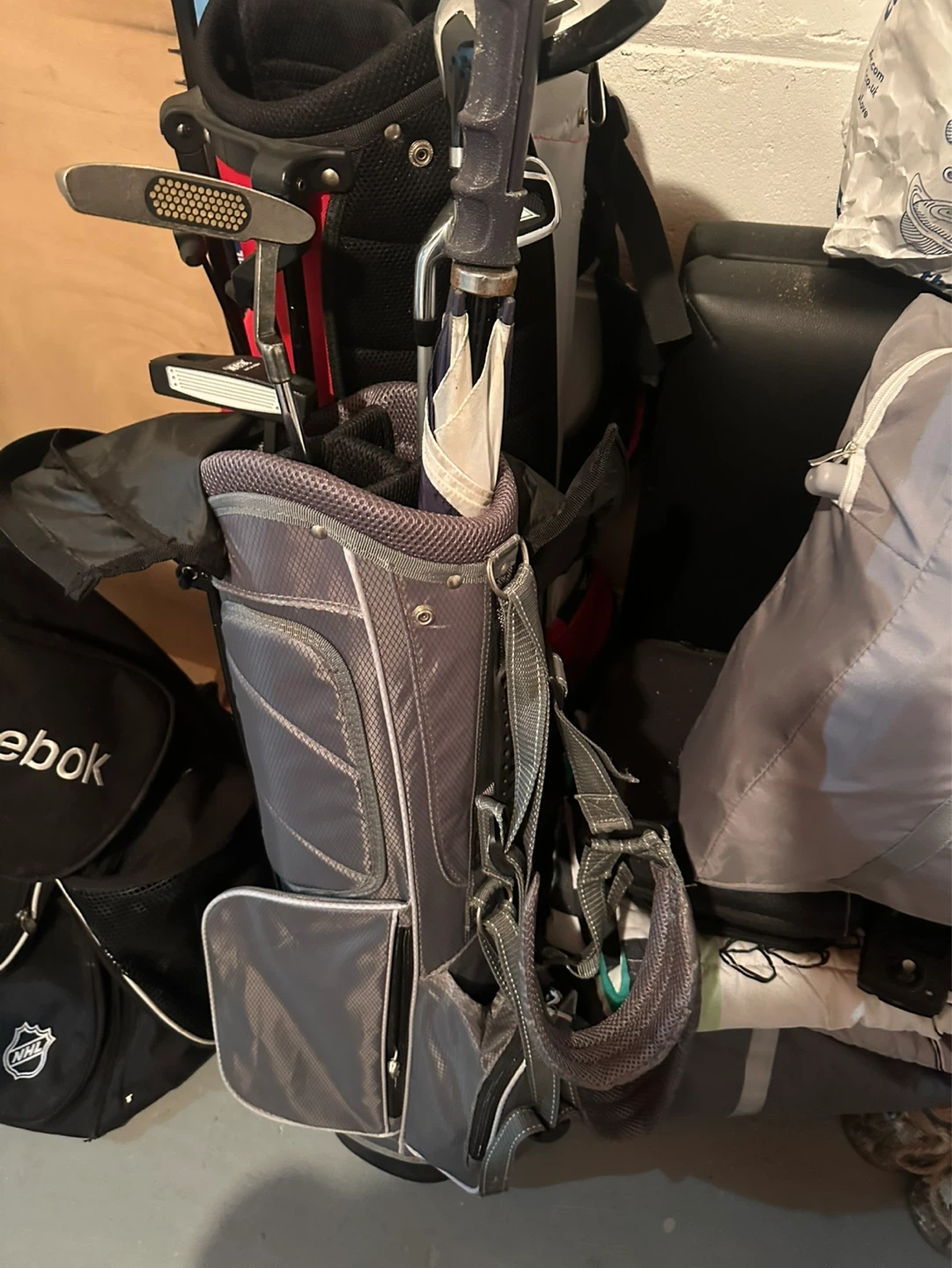 Grey Golf Bag Youth