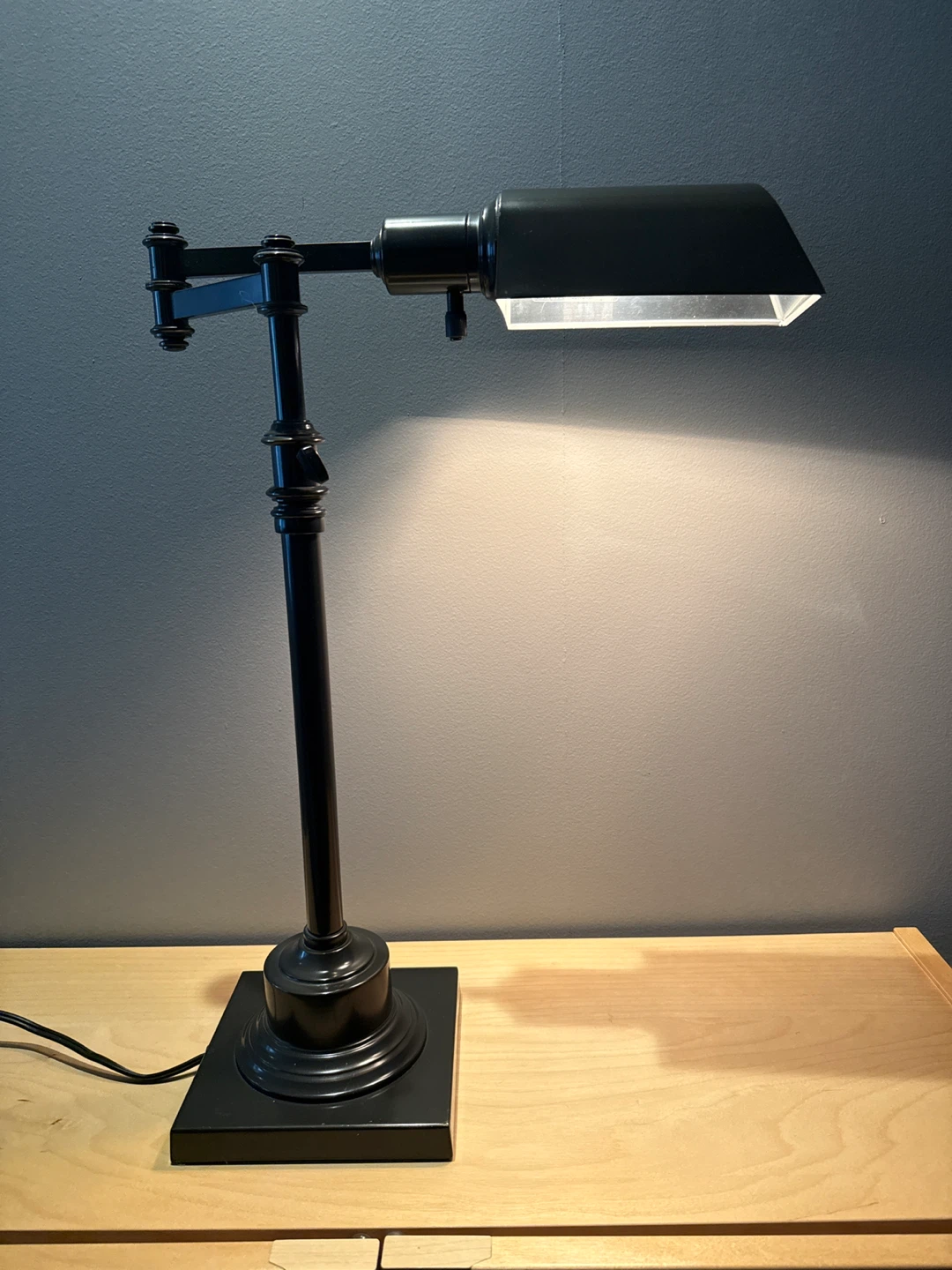 Black Metal Desk Lamp - photo 4