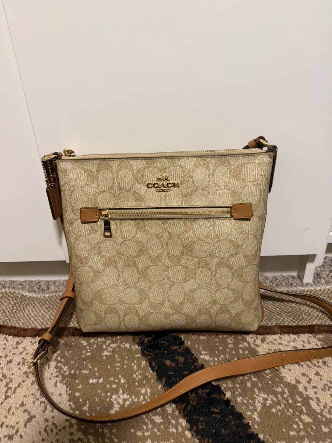 Coach Monogram Crossbody Bag