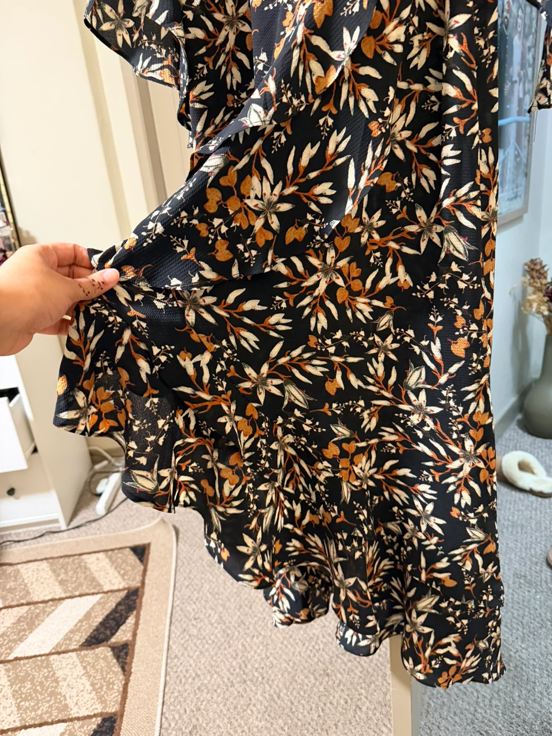 Max Studio Floral Wrap Dress - photo 4