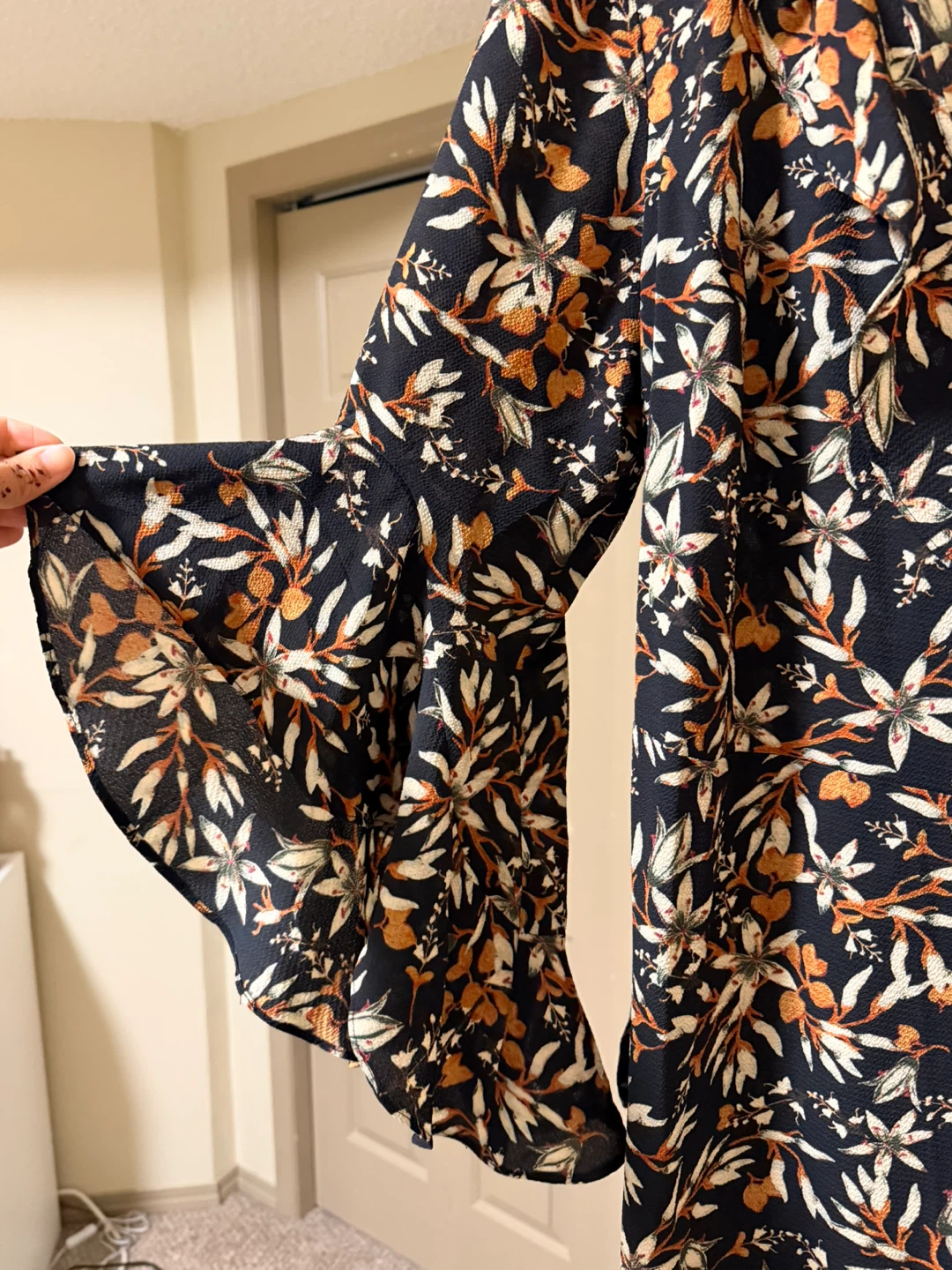 Max Studio Floral Wrap Dress - photo 2