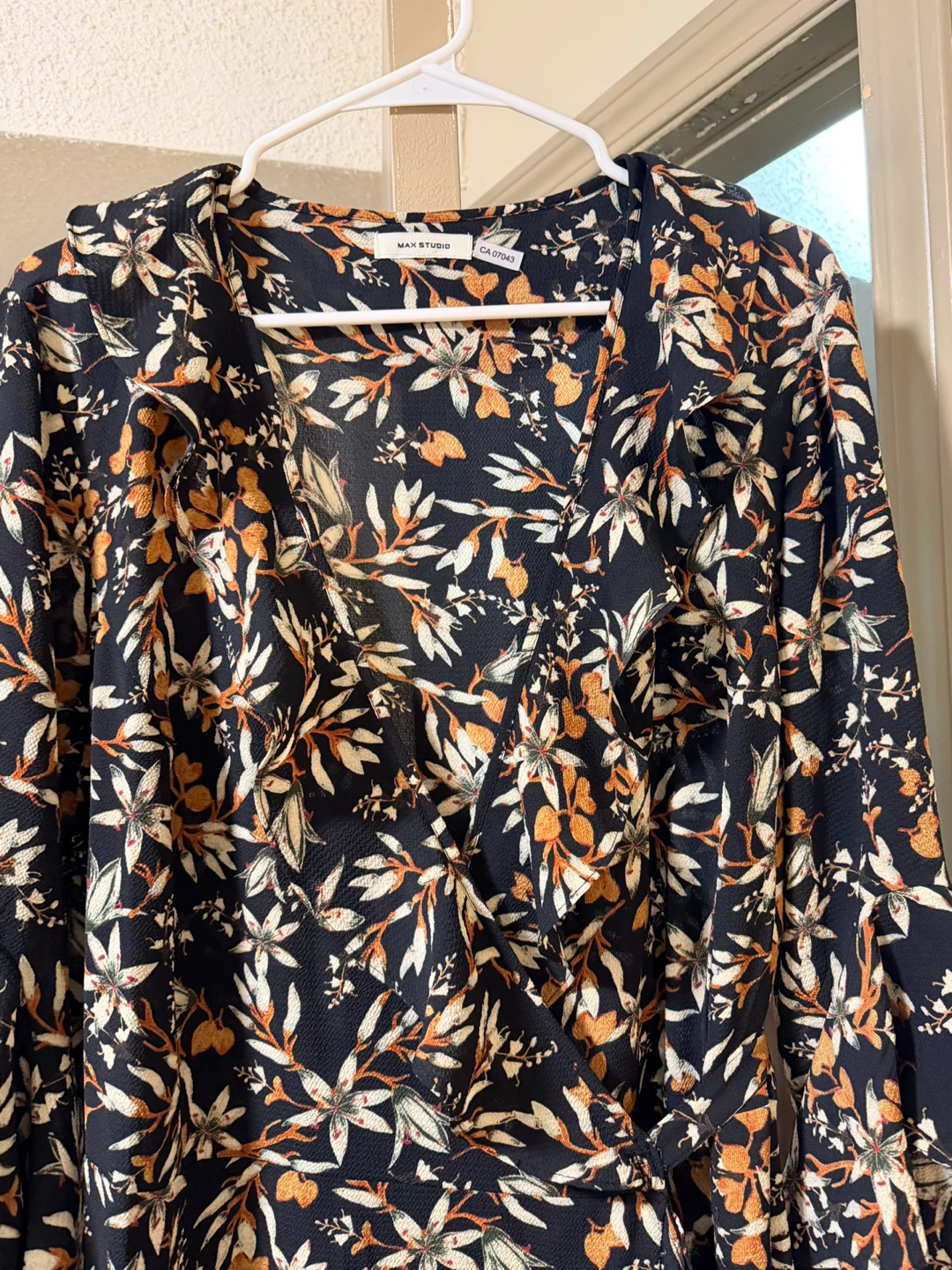 Max Studio Floral Wrap Dress - photo 5