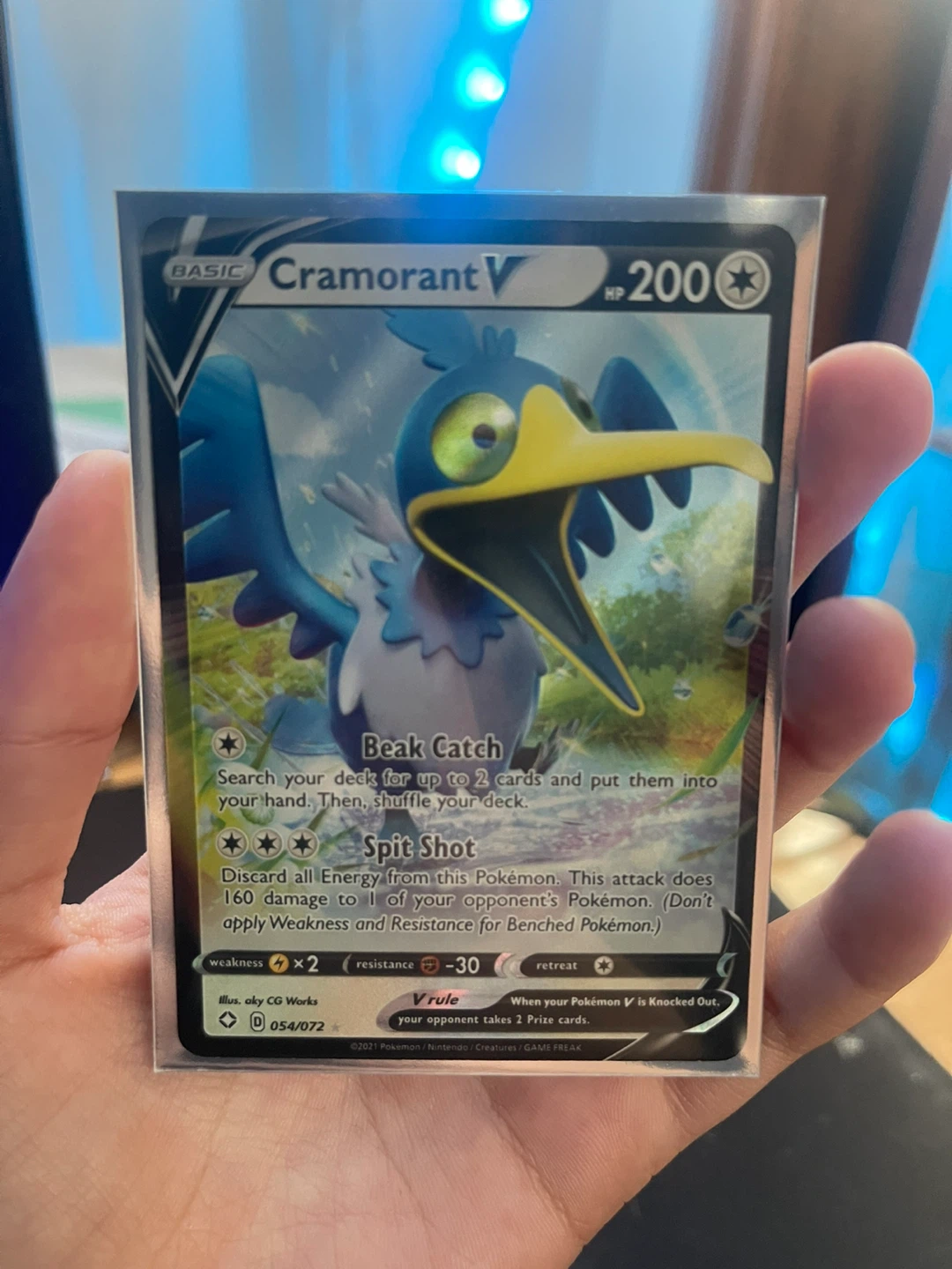 Pokemon Card - Cramorant V (054/072)