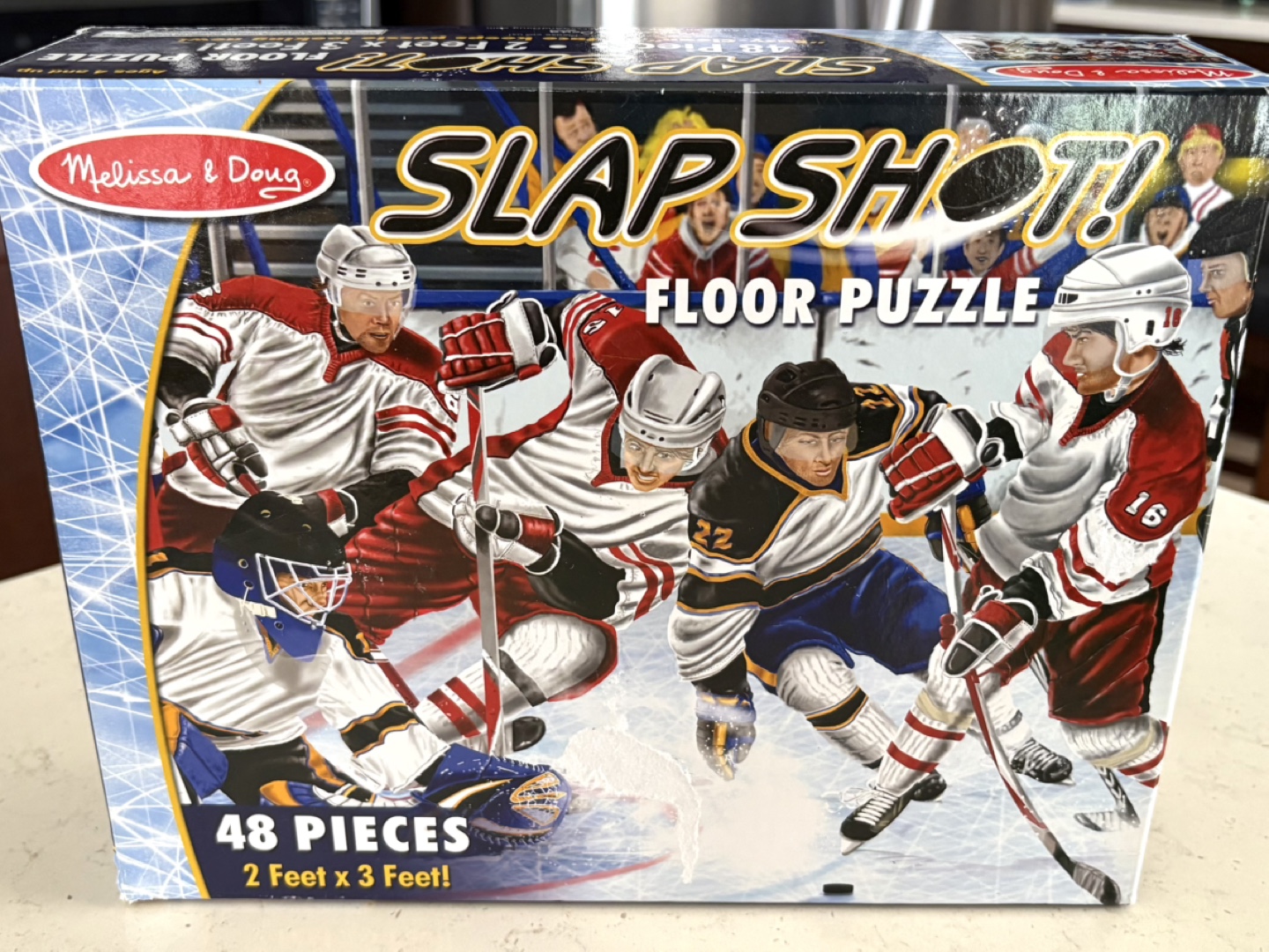 Melissa & Doug Slap Shot Floor Puzzle - 48 Pieces - photo 2