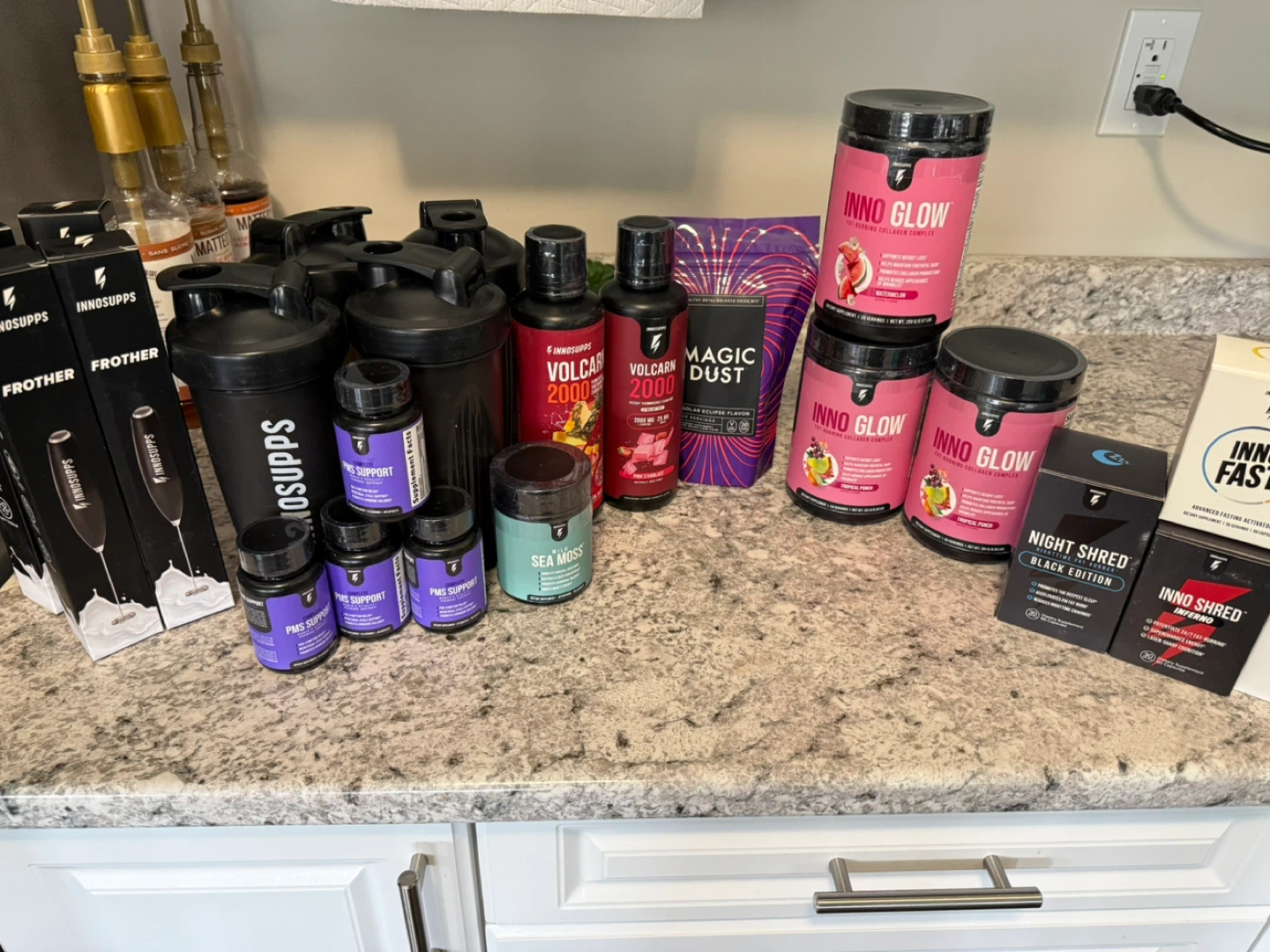 🔥 HUGE Innosupps Bundle – All NEW & Sealed 🔥