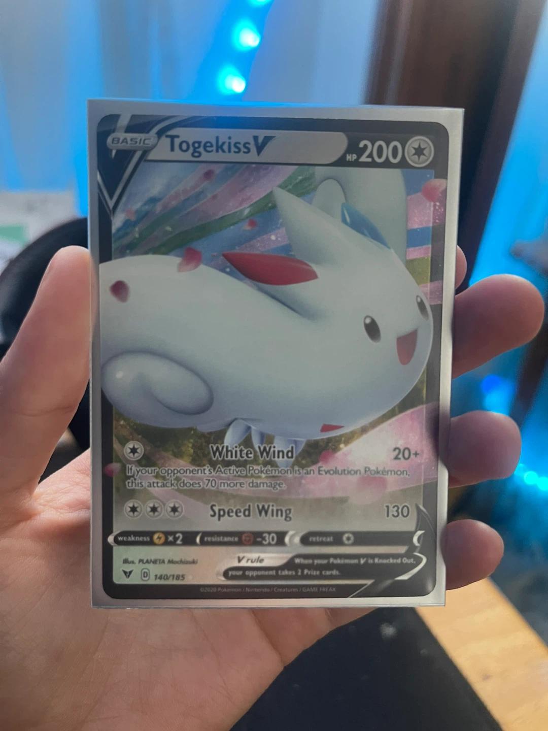 Pokemon Card - Togekiss V (140/185)