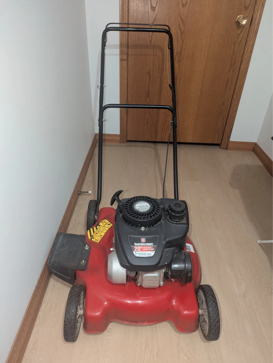 Lawn mover heavy duty works on gas