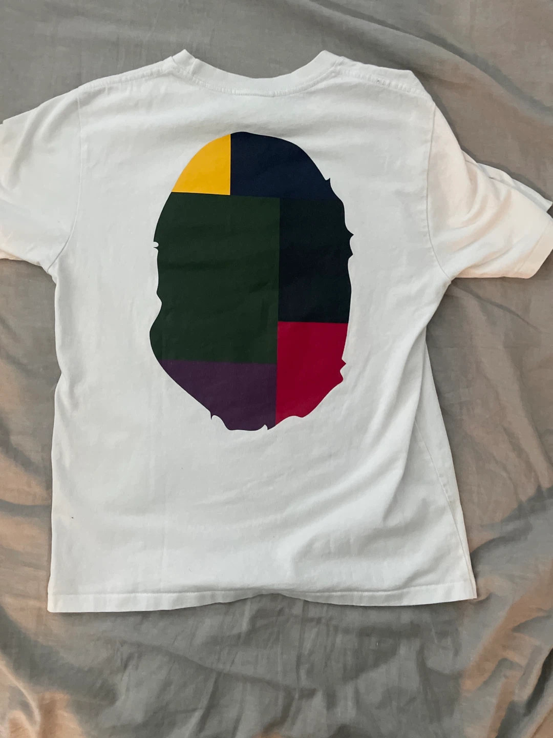 A Bathing Ape BAPE "Color Camo Ape Head" T-Shirt - Medium - photo 2