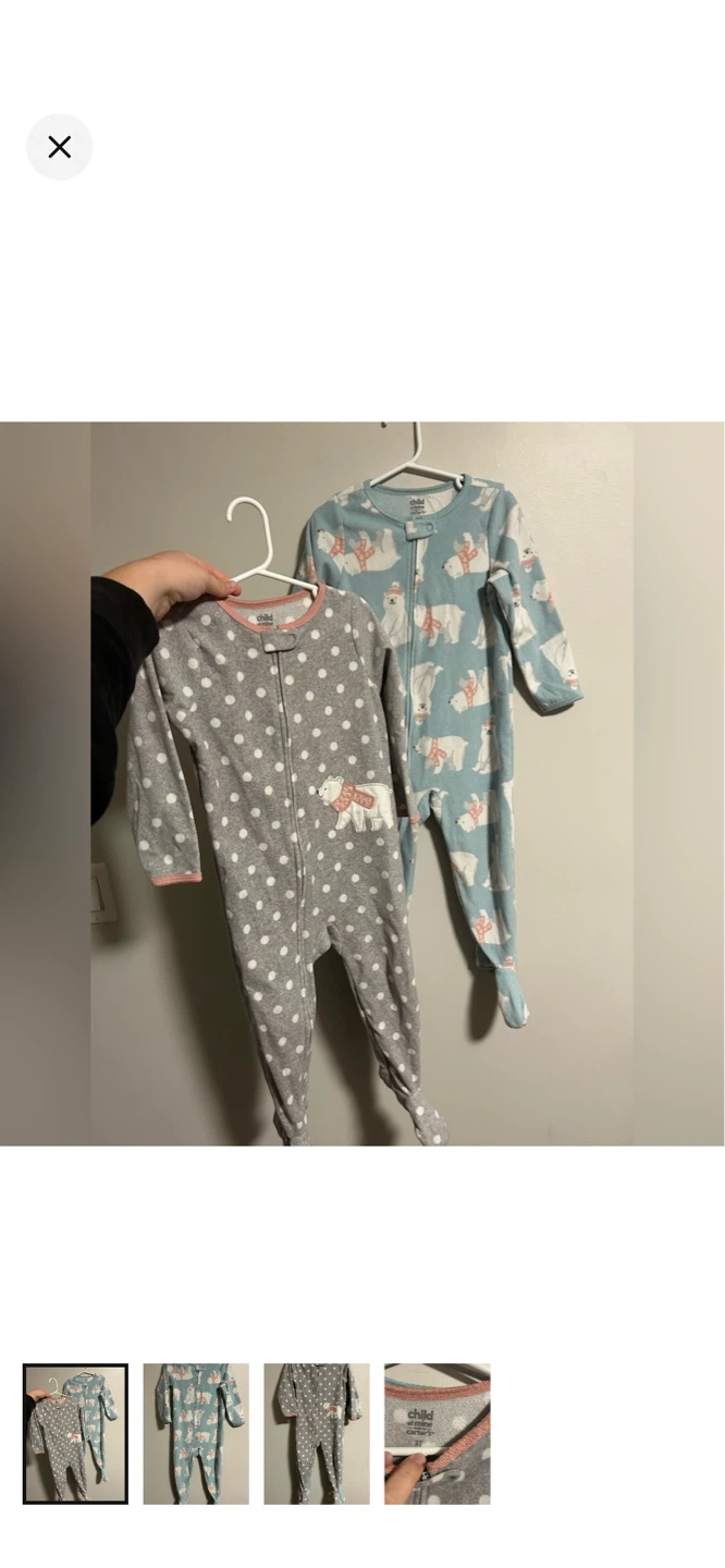 Child of Mine by Carter's Pajamas 2T