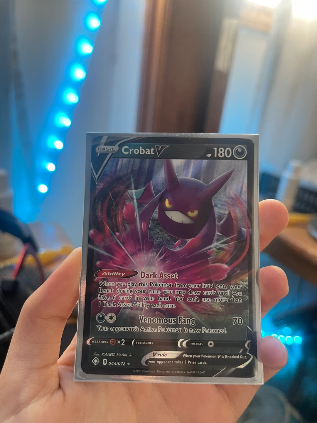 Pokemon Card - Crobat V (044/072)